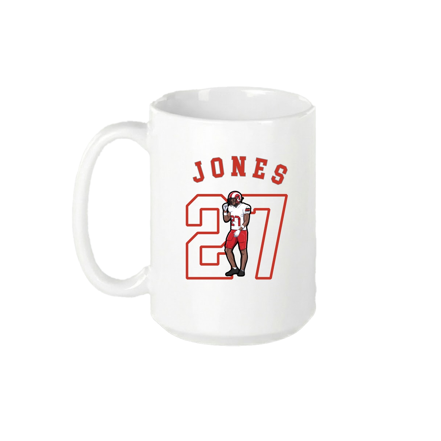 15oz Coffee Mug — Shirsey Arch in White