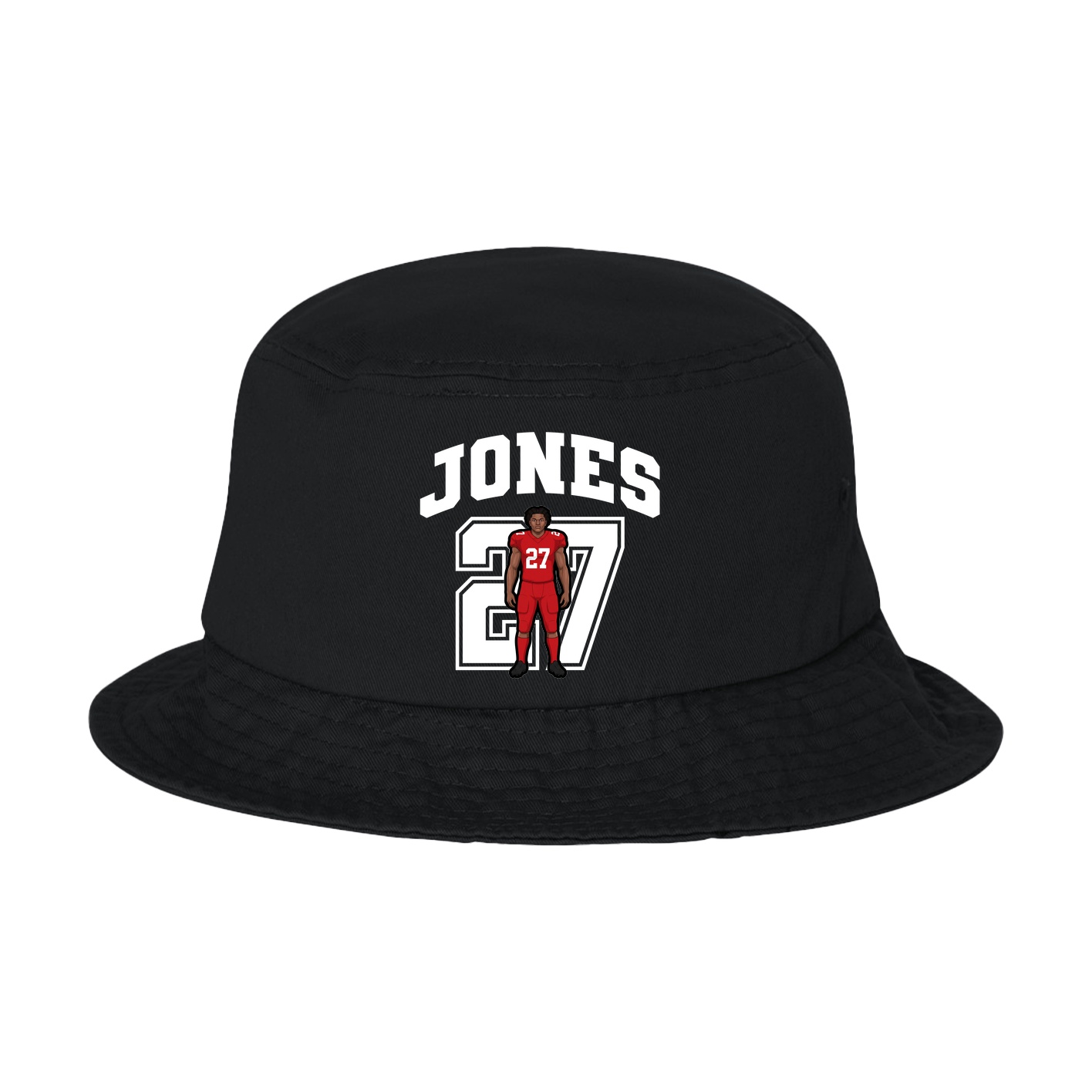 Bucket Cap — Number in Black