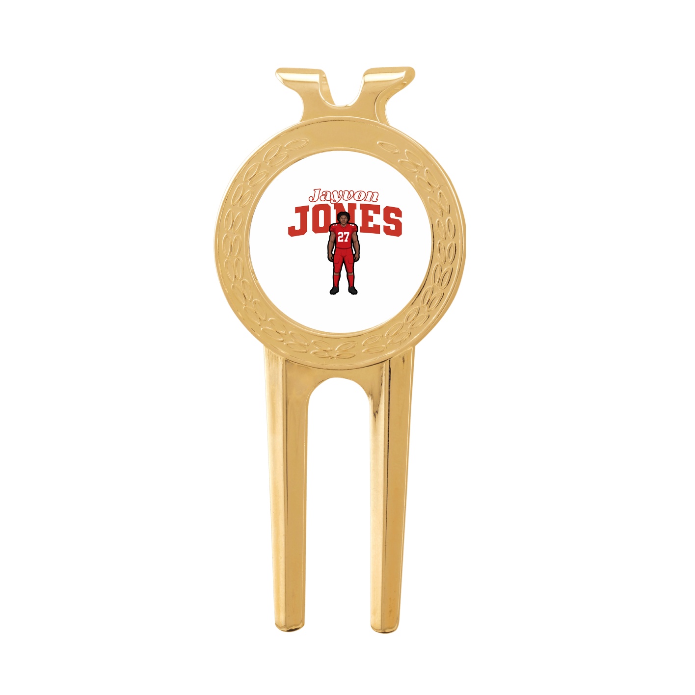 Divot Tool with Ball Marker — Name Arch in Classic