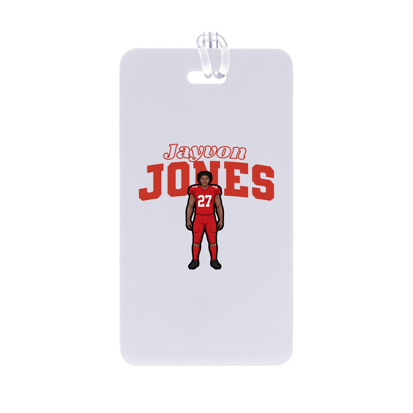 Bag Tag — Name Arch in Classic