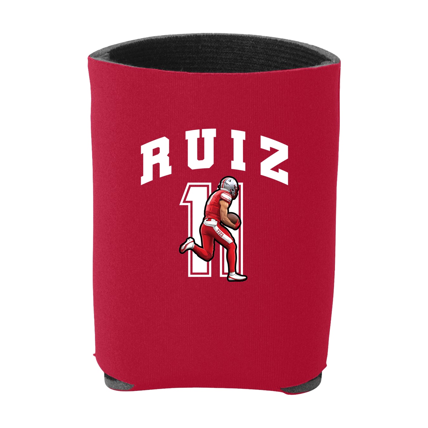 Can Holder — Number in Red
