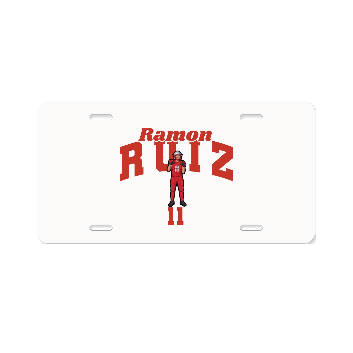 License Plate — Signature Arch in Classic