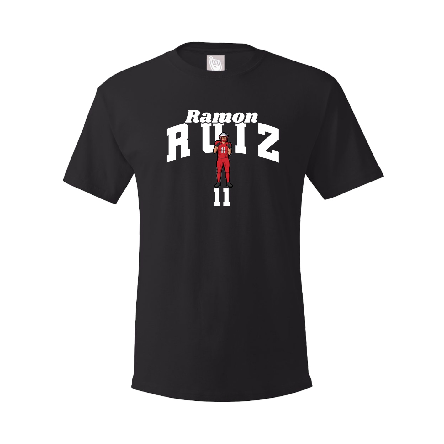 Tee — Signature Arch in Black