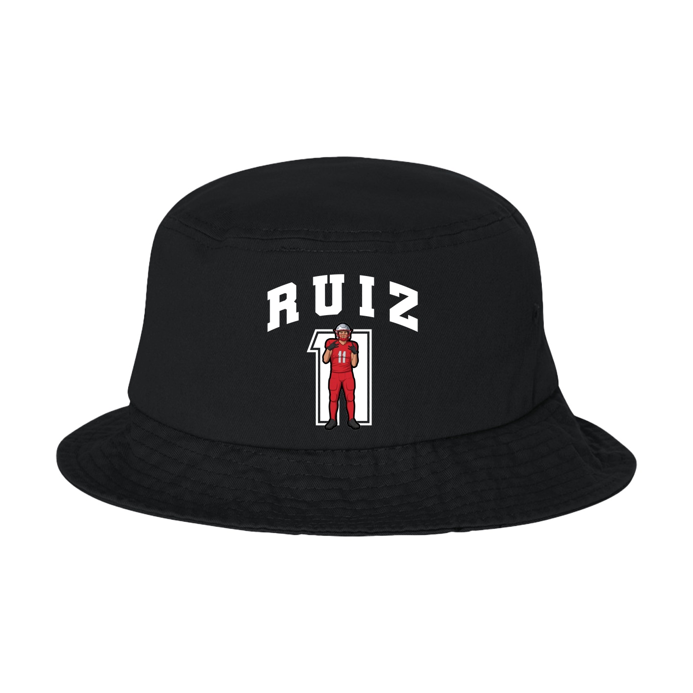 Bucket Cap — Number in Black
