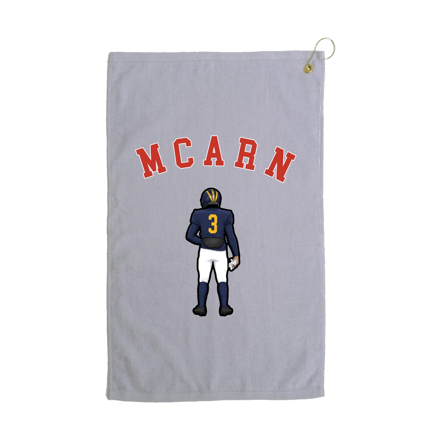 Golf Towel — Shirsey Arch in Grey