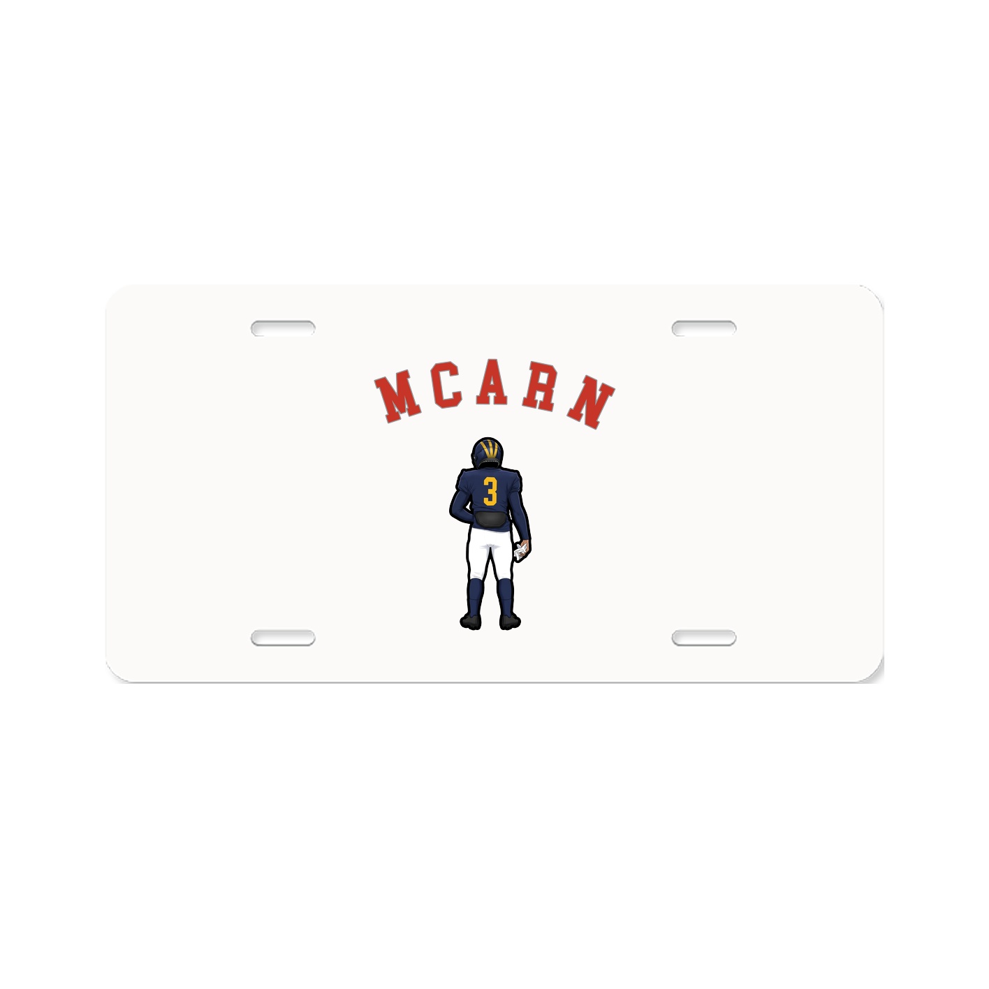 License Plate — Shirsey Arch in Classic