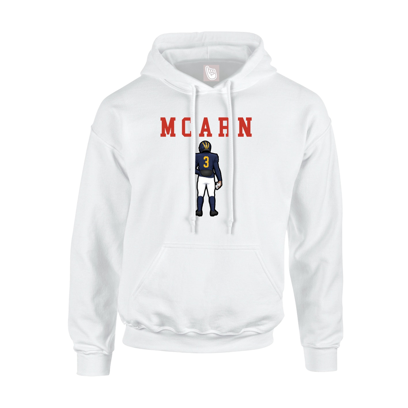 Youth Hoodie — Shirsey in White