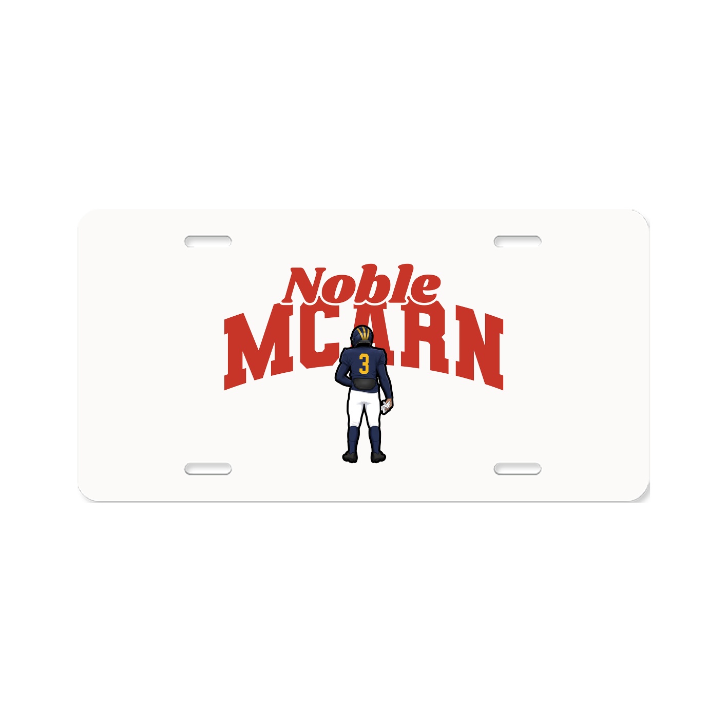 License Plate — Signature Arch in Classic