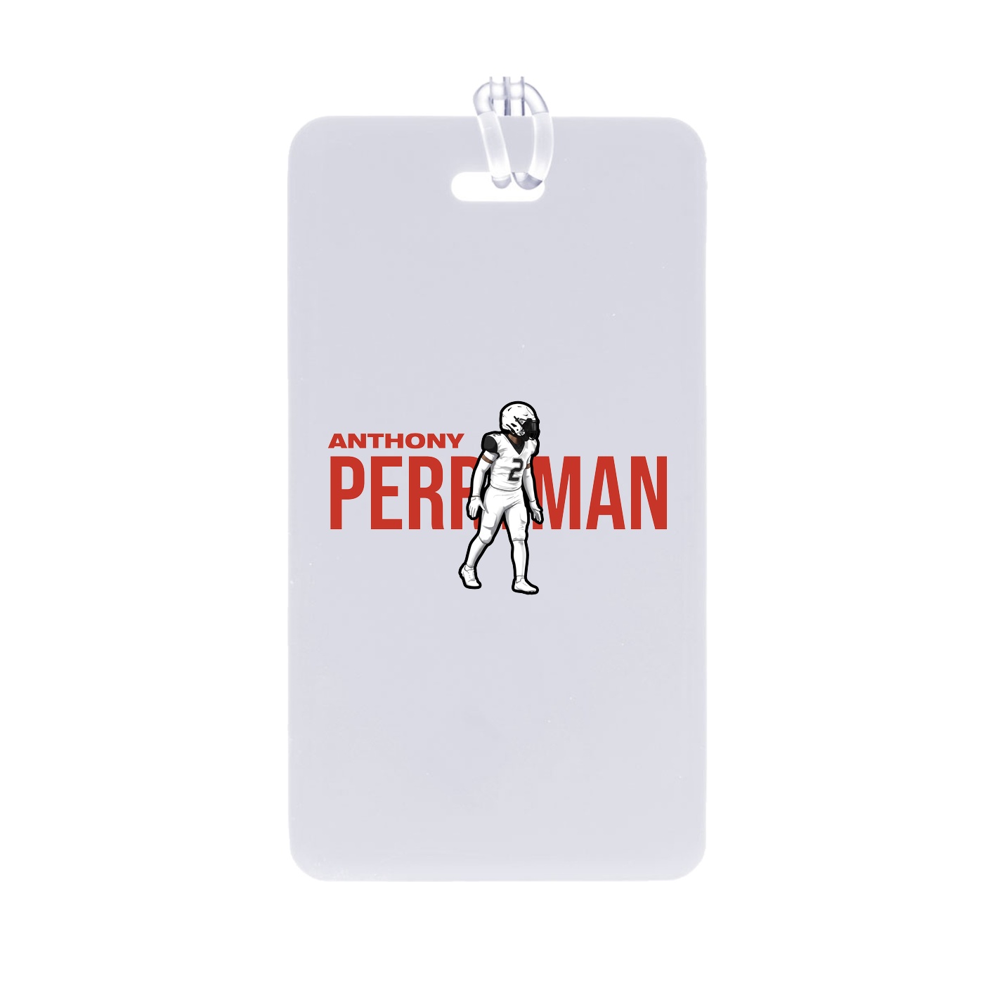 Bag Tag — Player Name in Classic