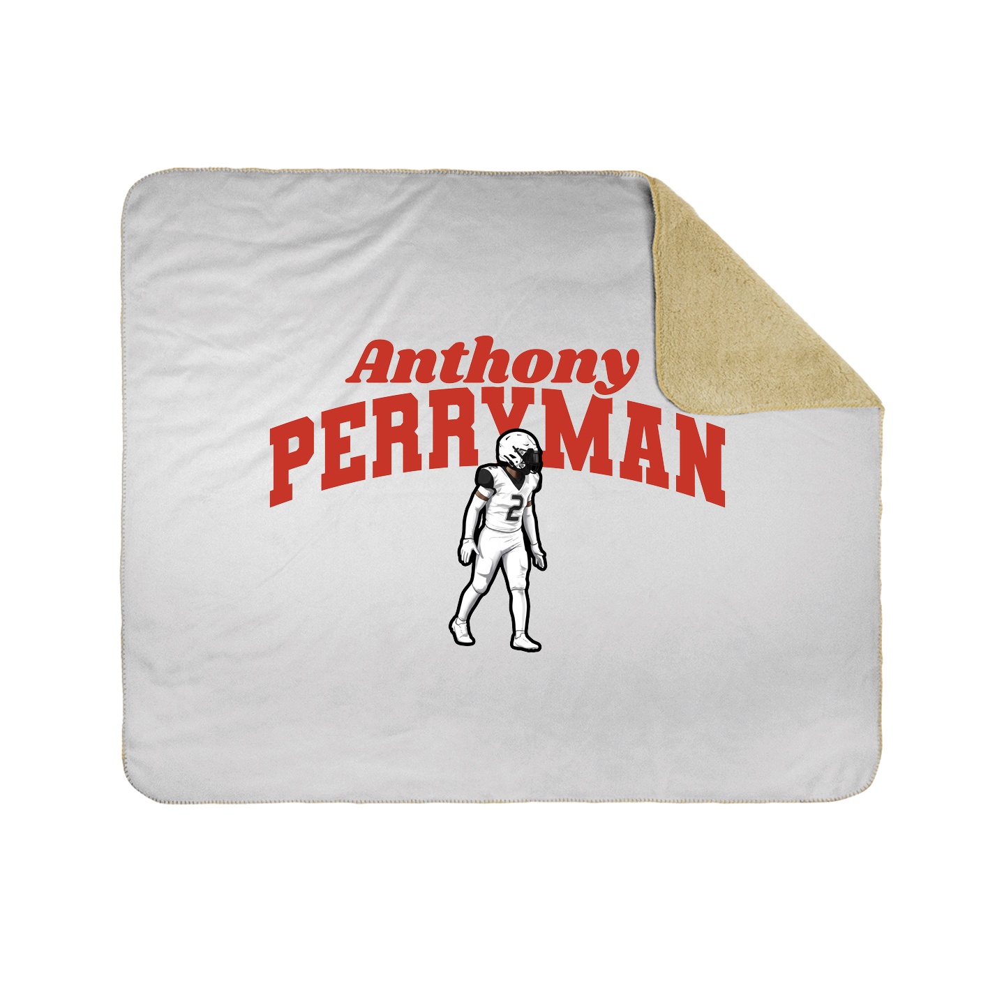 Throw Blanket — Signature Arch in White