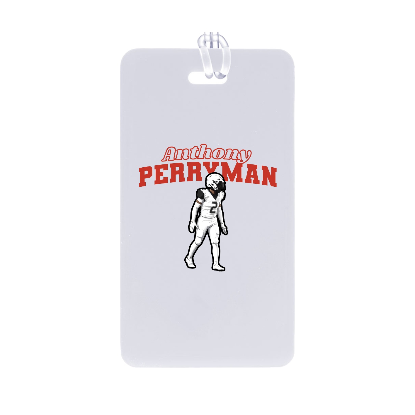 Bag Tag — Name Arch in Classic