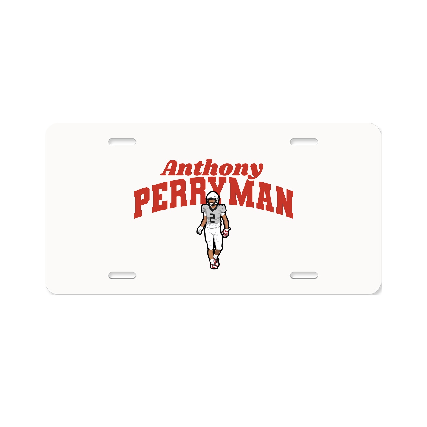 License Plate — Signature Arch in Classic