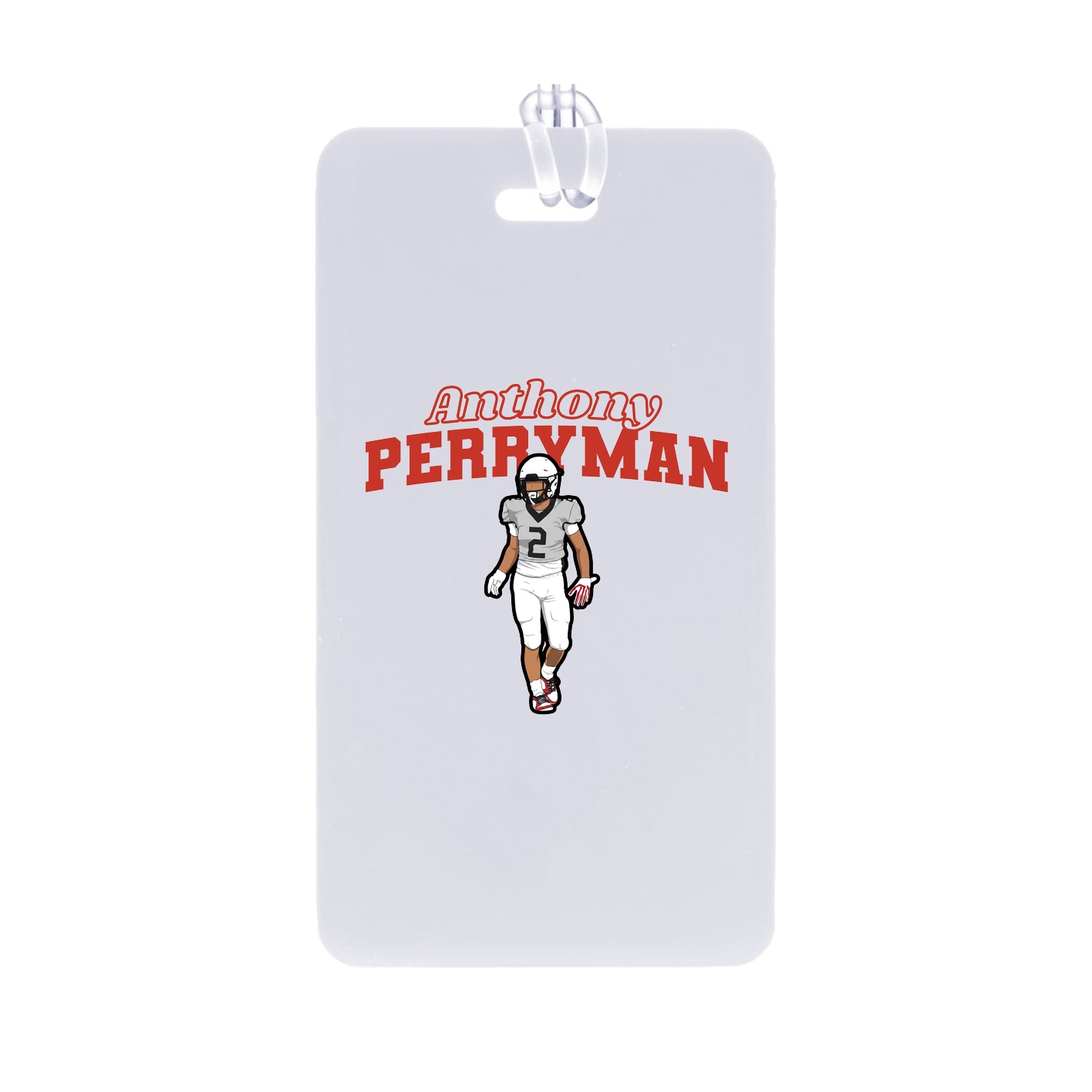 Bag Tag — Name Arch in Classic