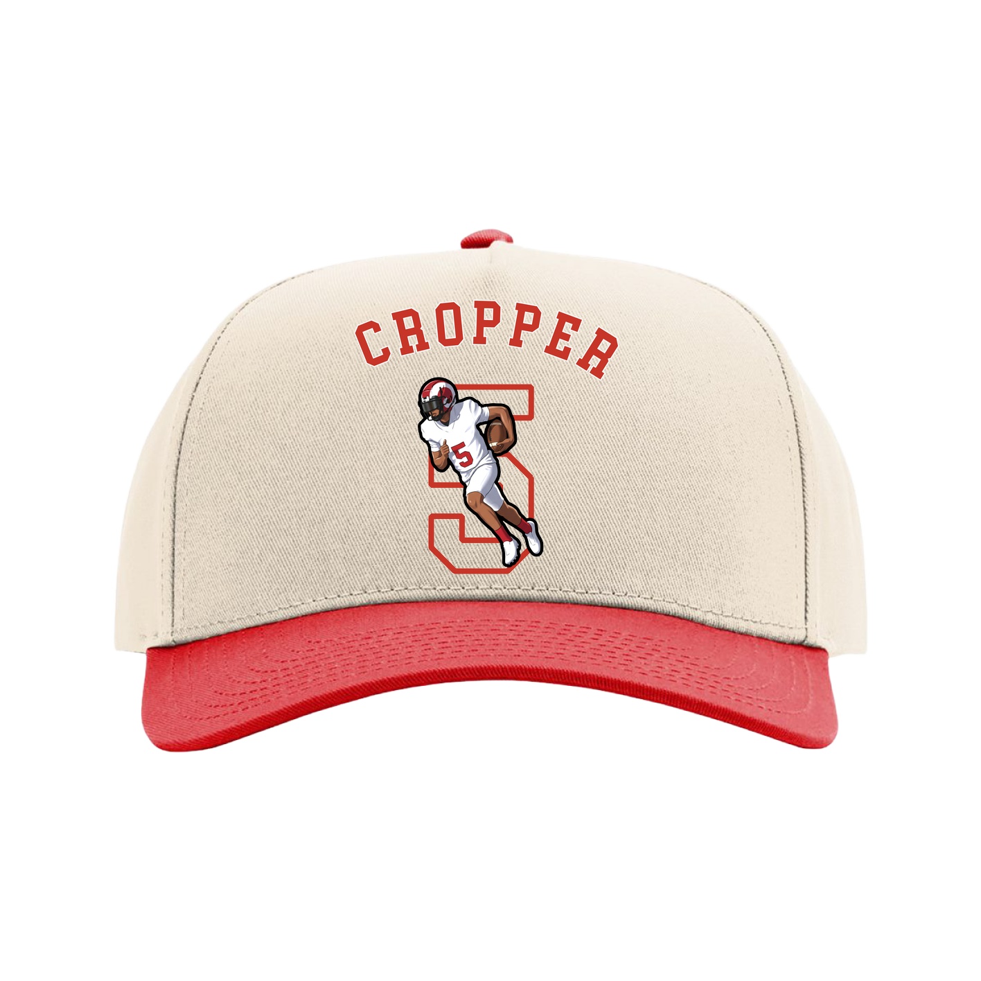 Full Fabric Five-Panel Champ Cap