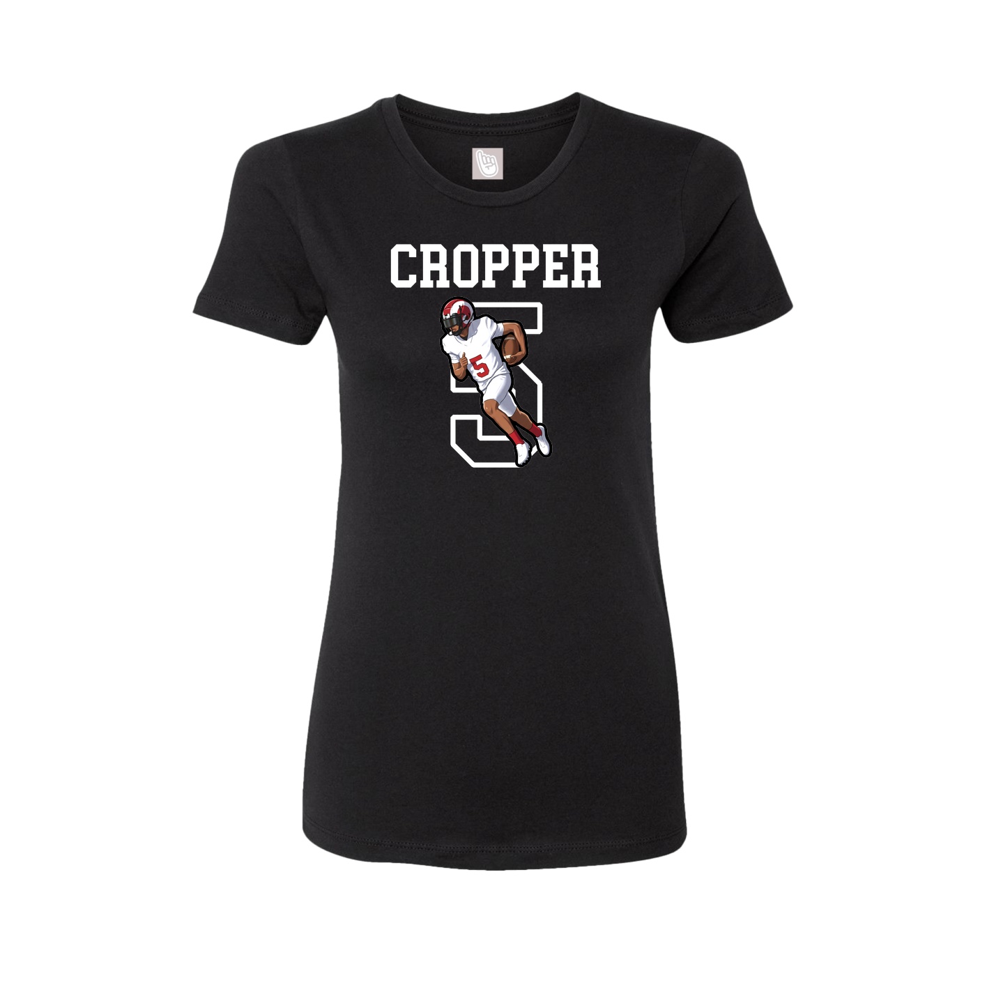 Fitted Women's Tee — Shirsey in Black