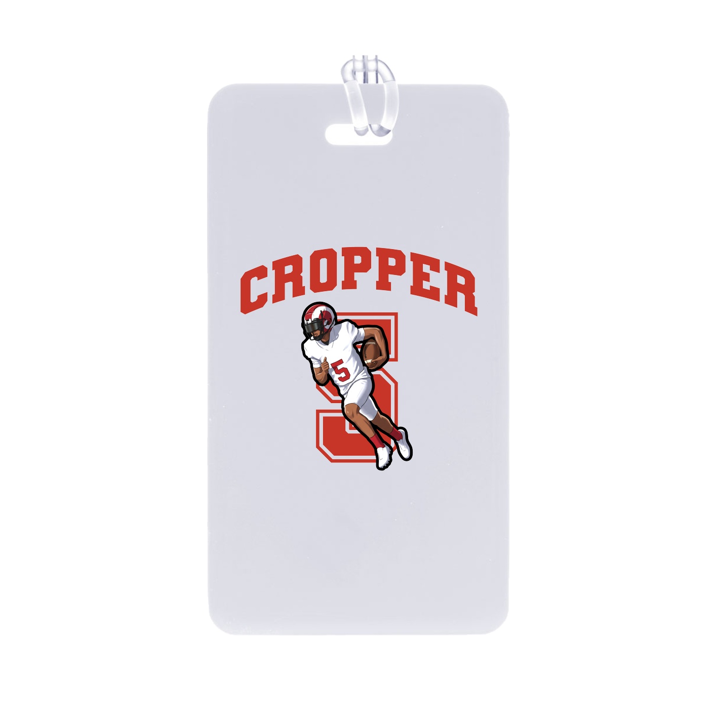Bag Tag — Number in Classic