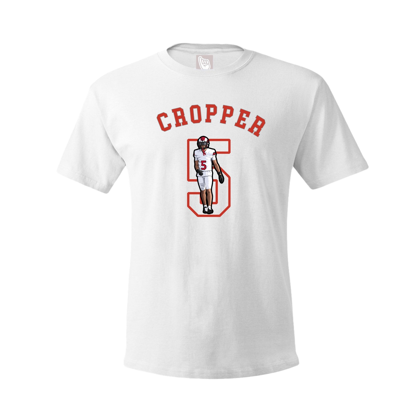 Youth Tee — Shirsey Arch in White