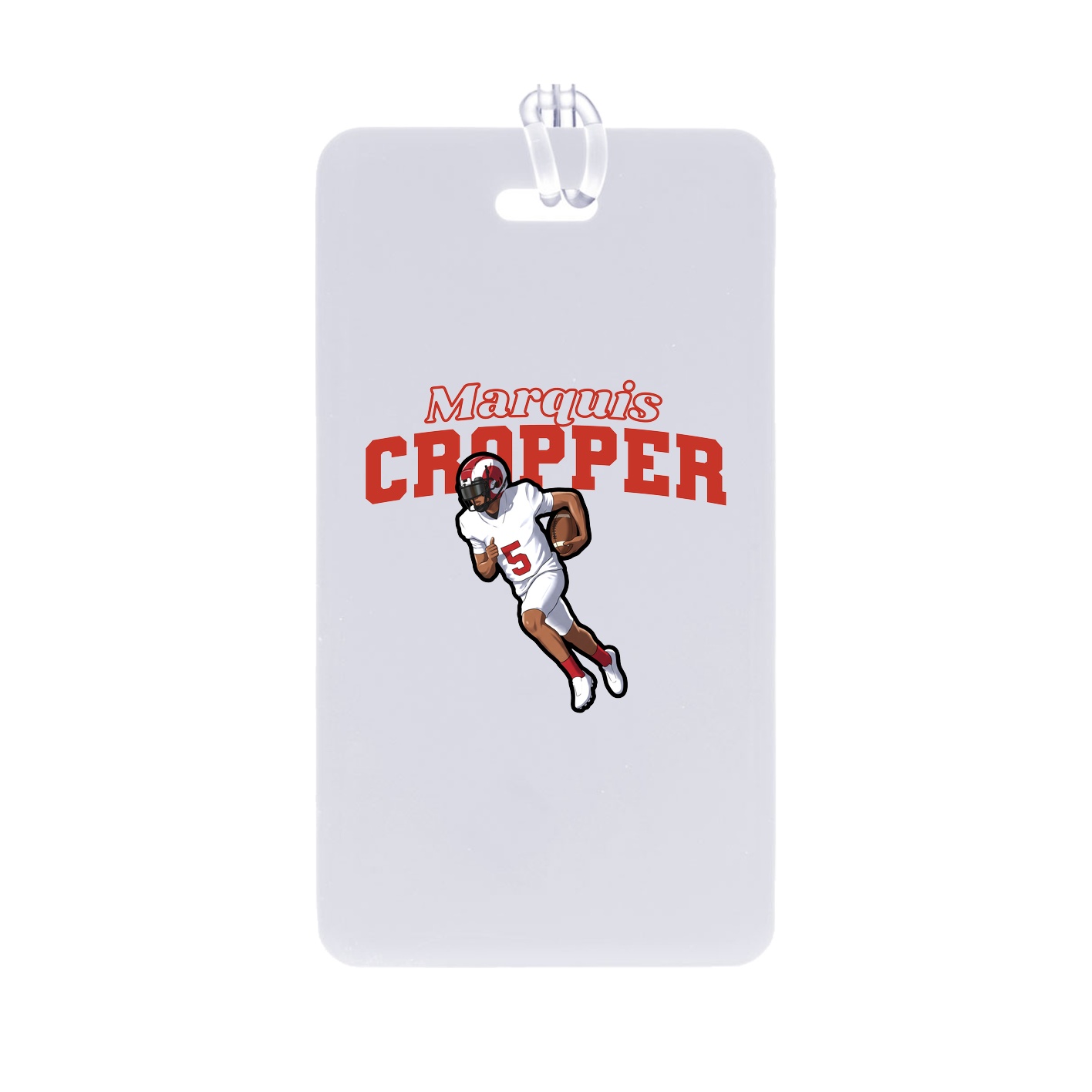 Bag Tag — Name Arch in Classic