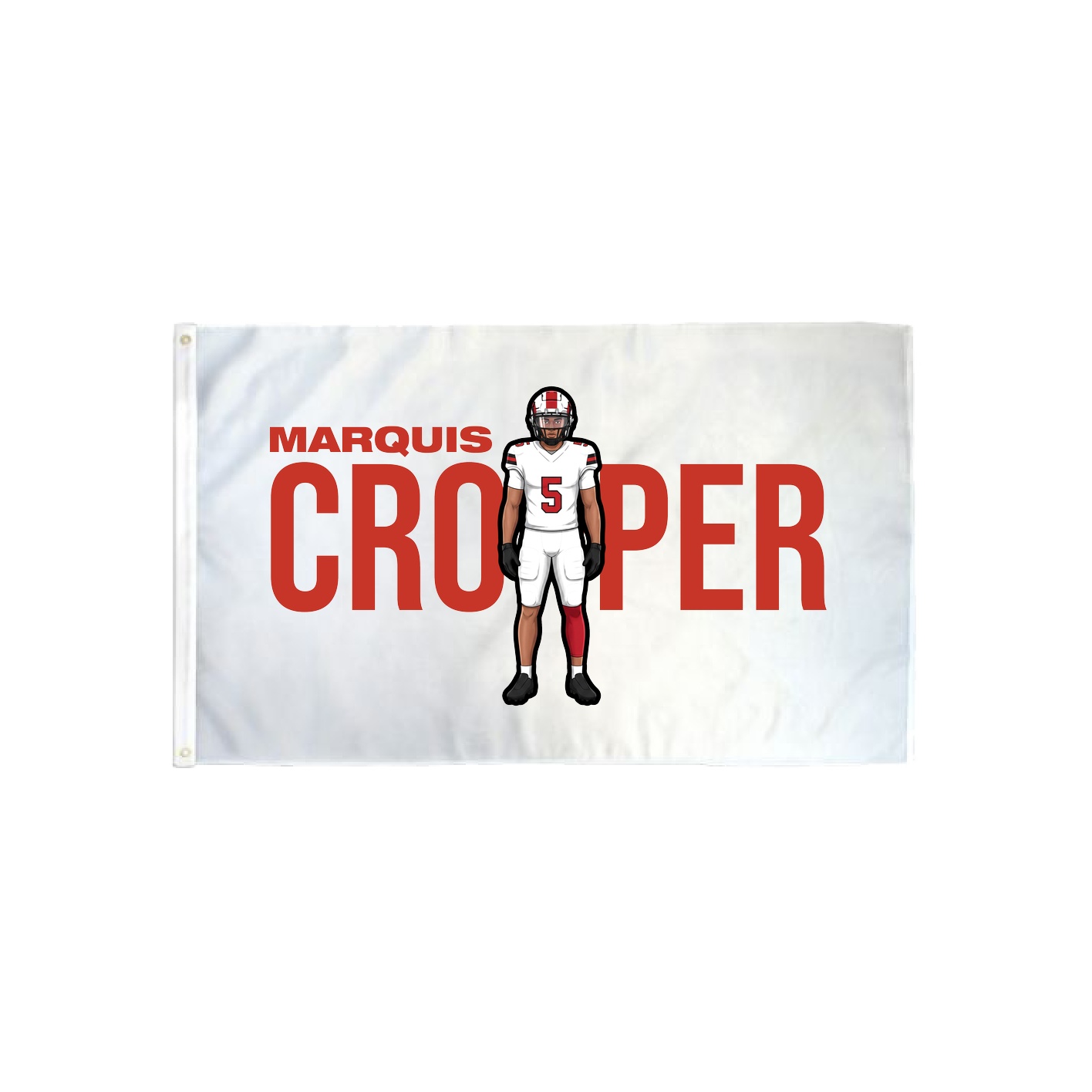 3x5 Flag — Player Name in Classic