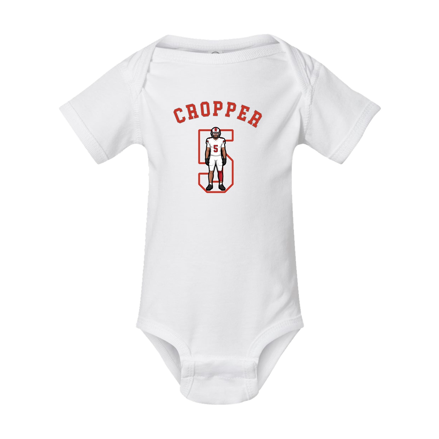 Baby Onesie — Shirsey Arch in White