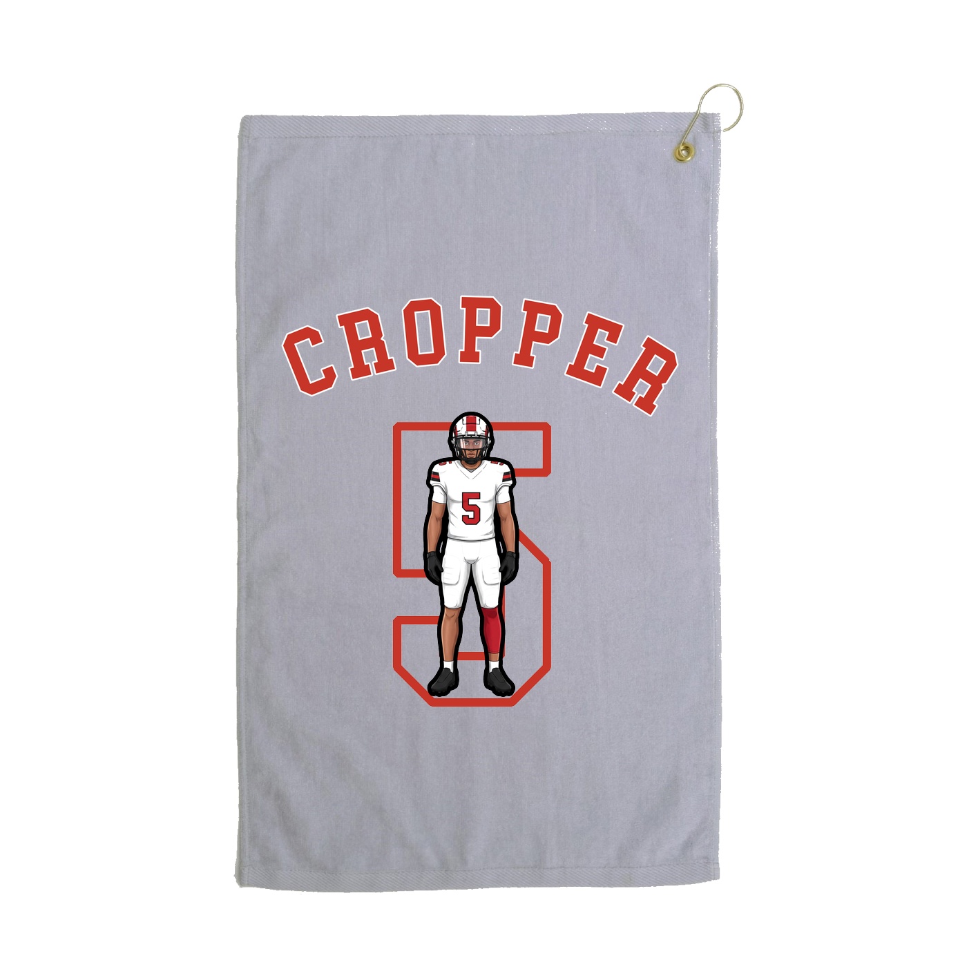 Golf Towel — Shirsey Arch in Grey