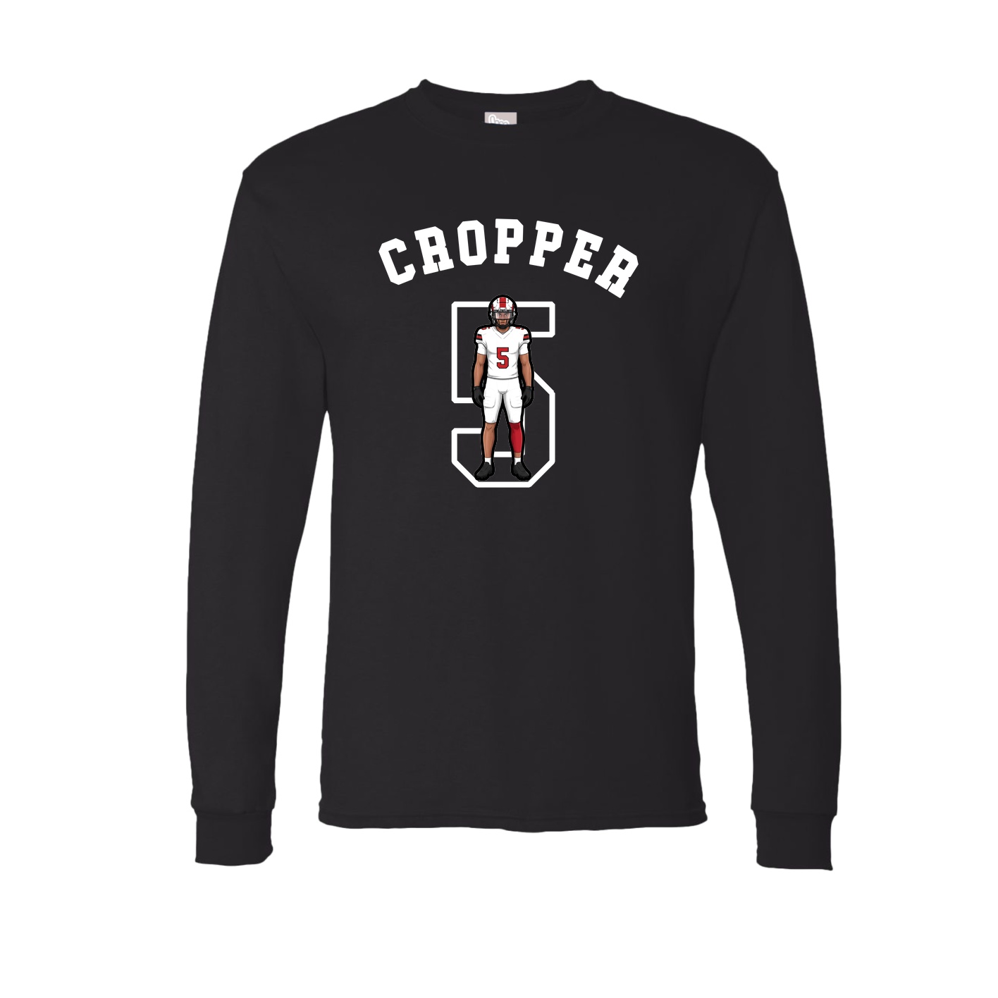 Long Sleeve Tee — Shirsey Arch in Black