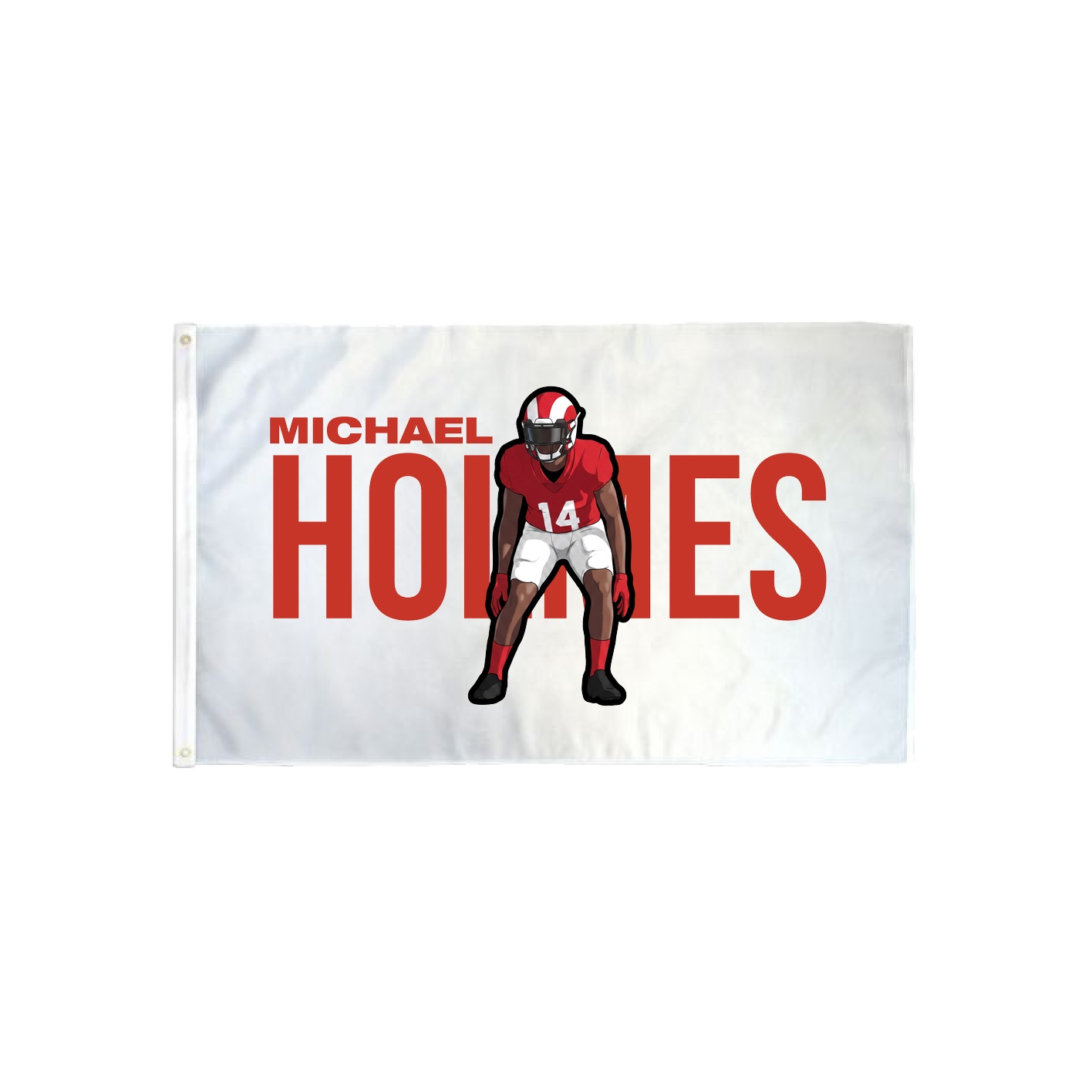 3x5 Flag — Player Name in Classic