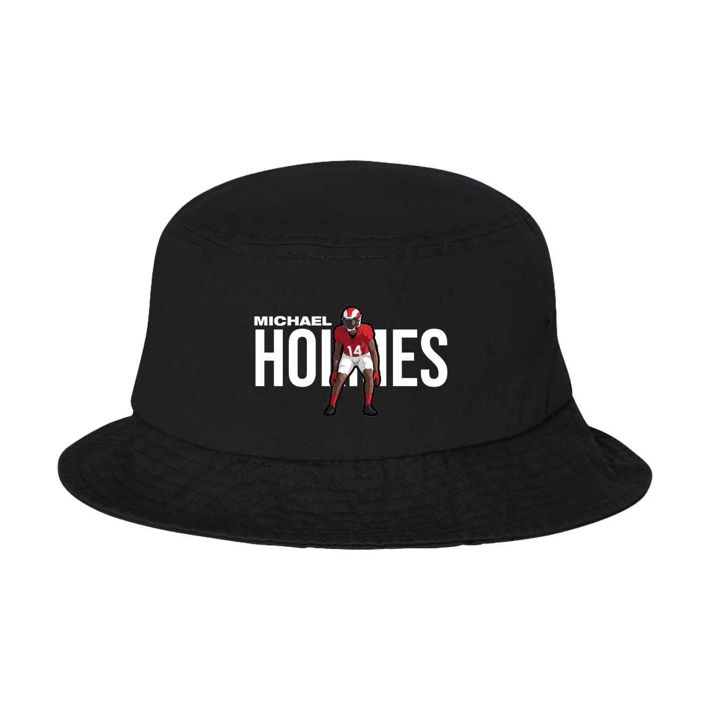 Bucket Cap — Player Name in Black