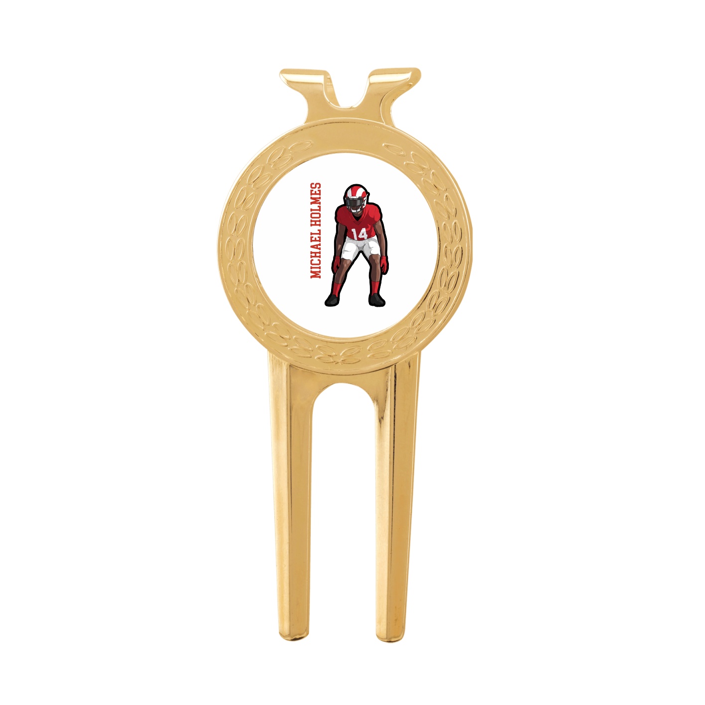 Divot Tool with Ball Marker — Name Vertical in Classic
