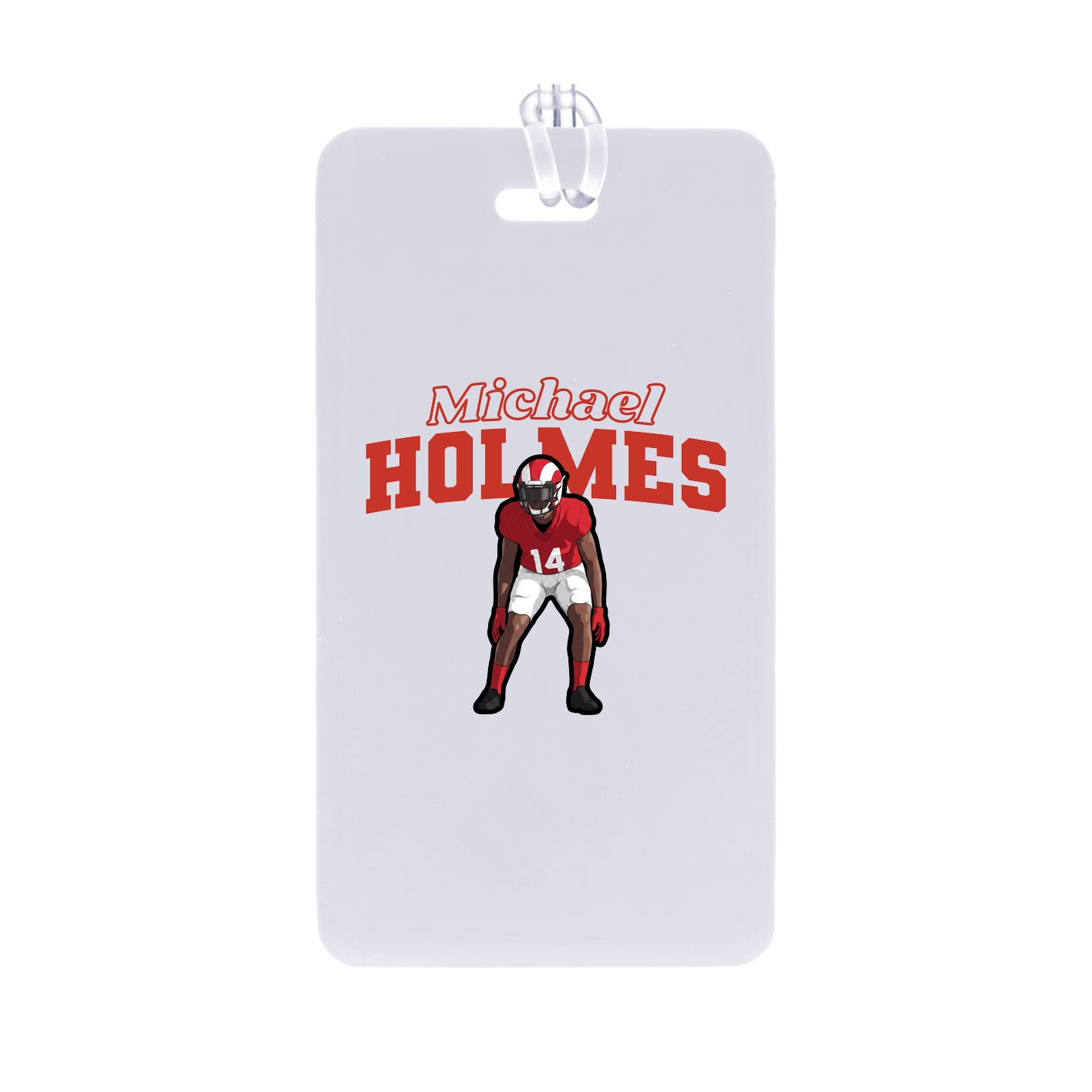 Bag Tag — Name Arch in Classic