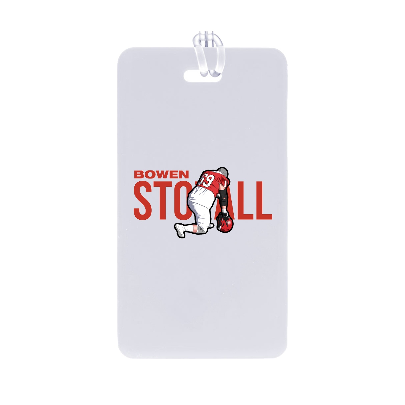 Bag Tag — Player Name in Classic