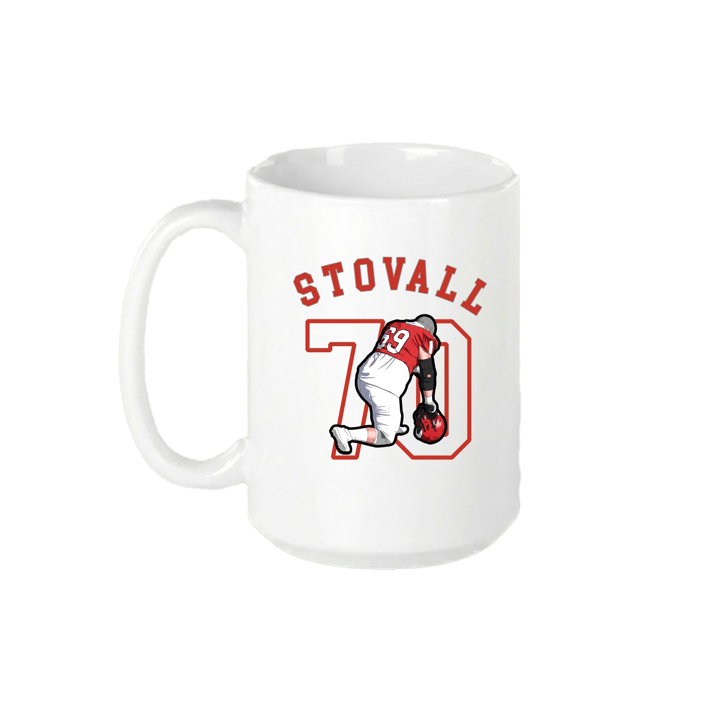 15oz Coffee Mug — Shirsey Arch in White