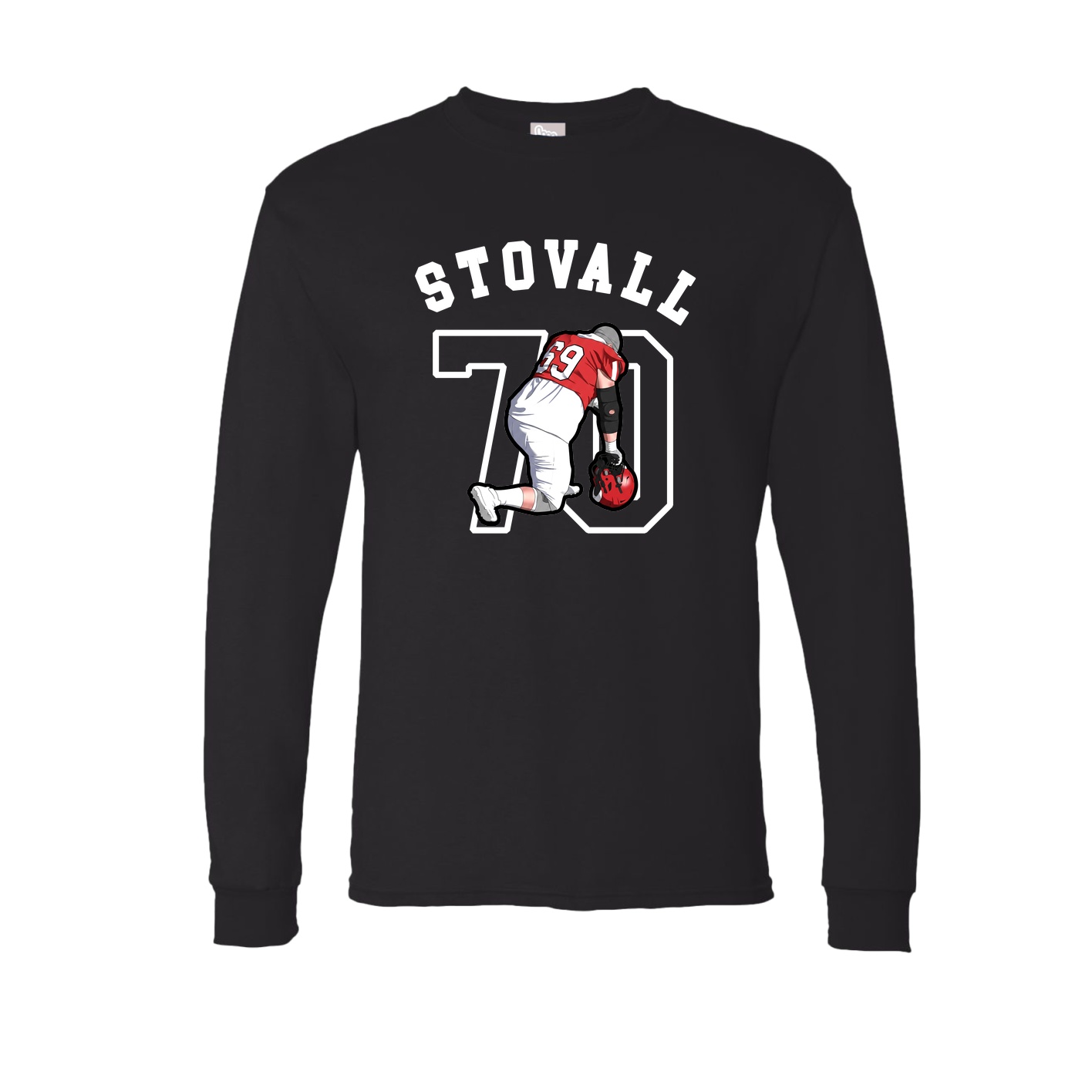 Long Sleeve Tee — Shirsey Arch in Black