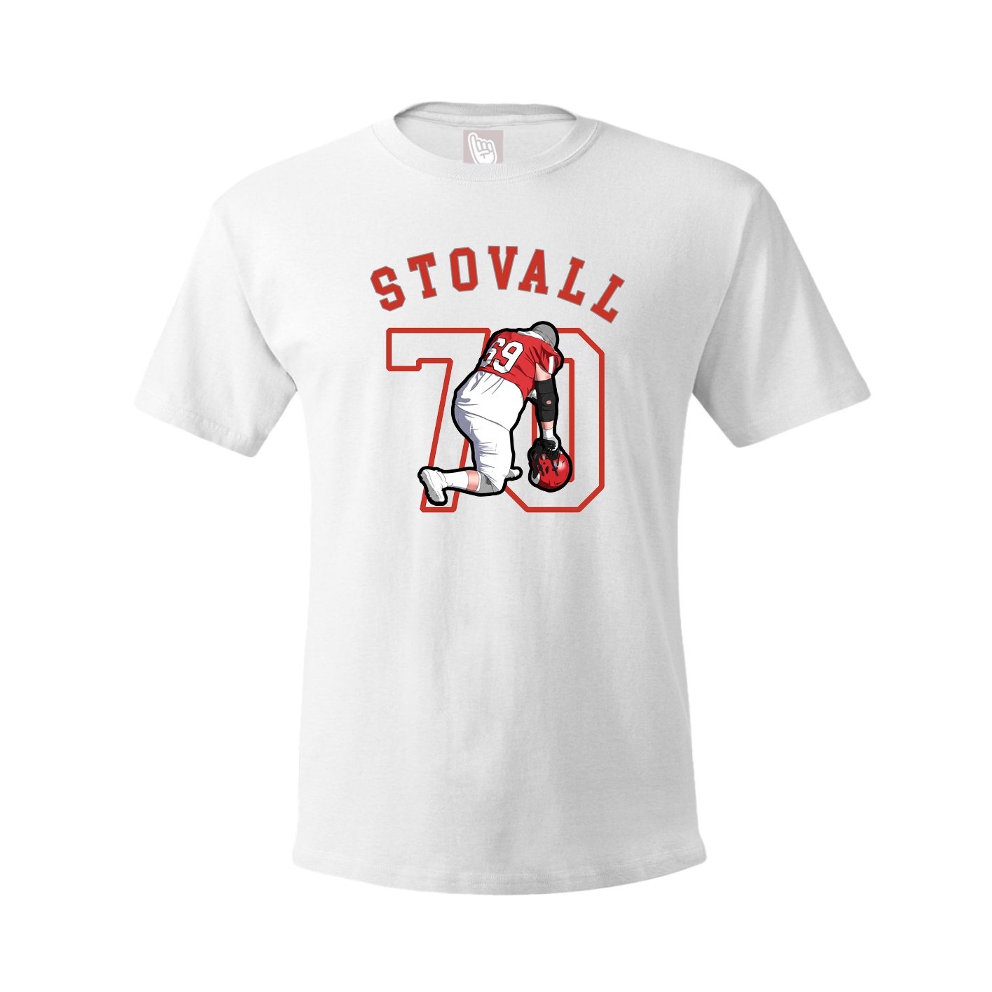 Youth Tee — Shirsey Arch in White
