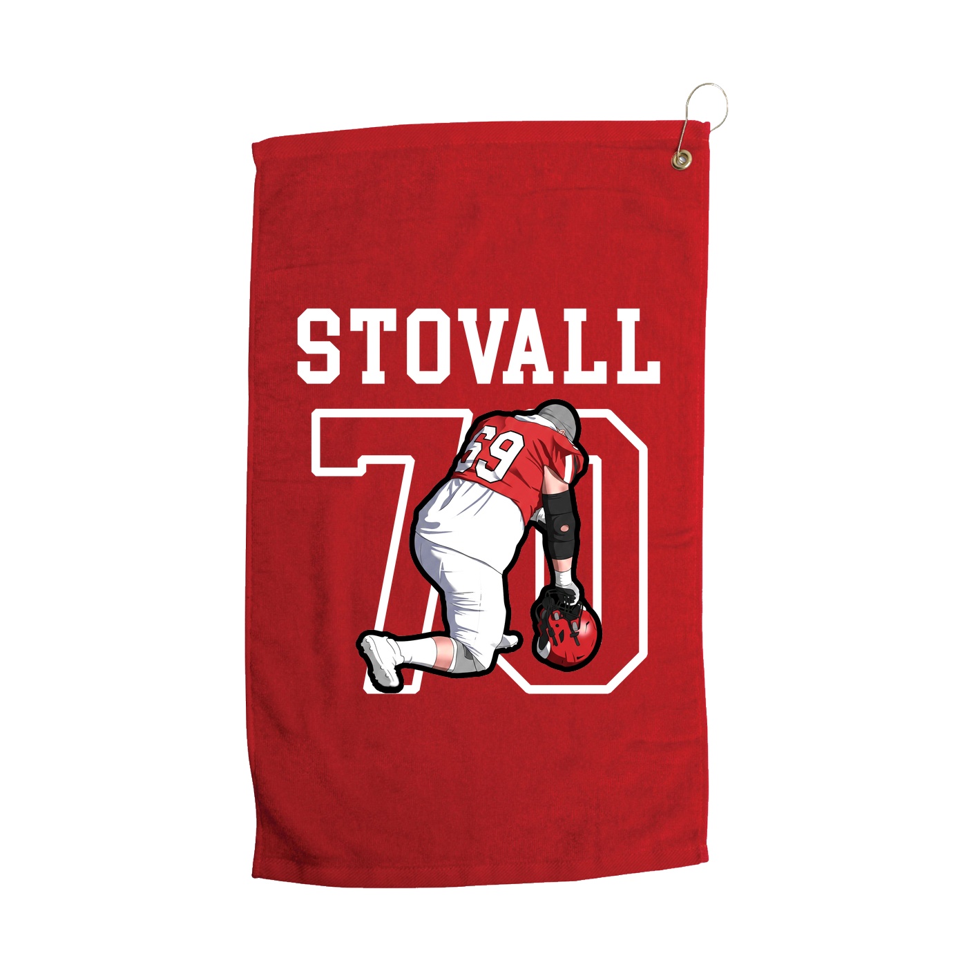 Golf Towel — Shirsey in Red
