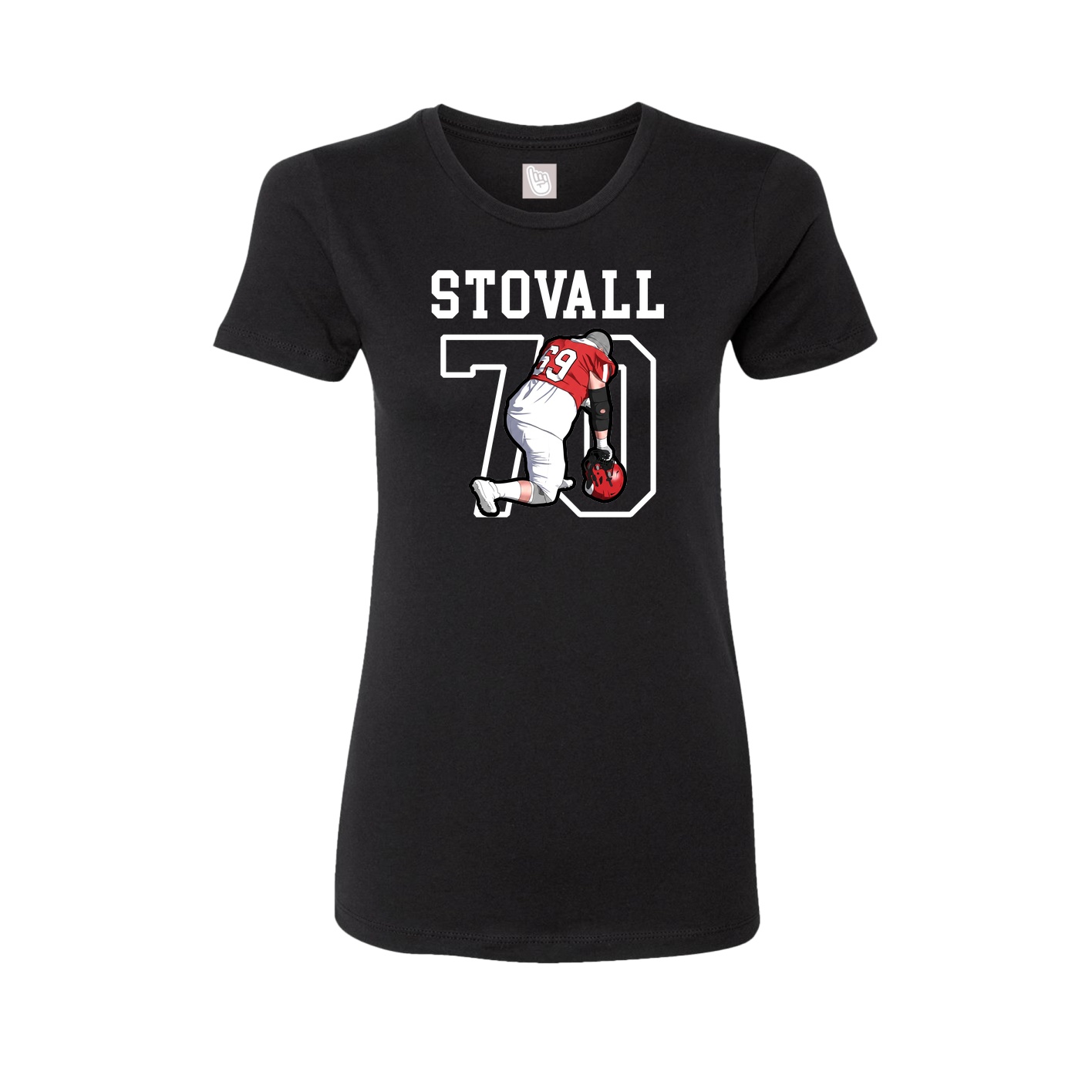 Fitted Women's Tee — Shirsey in Black