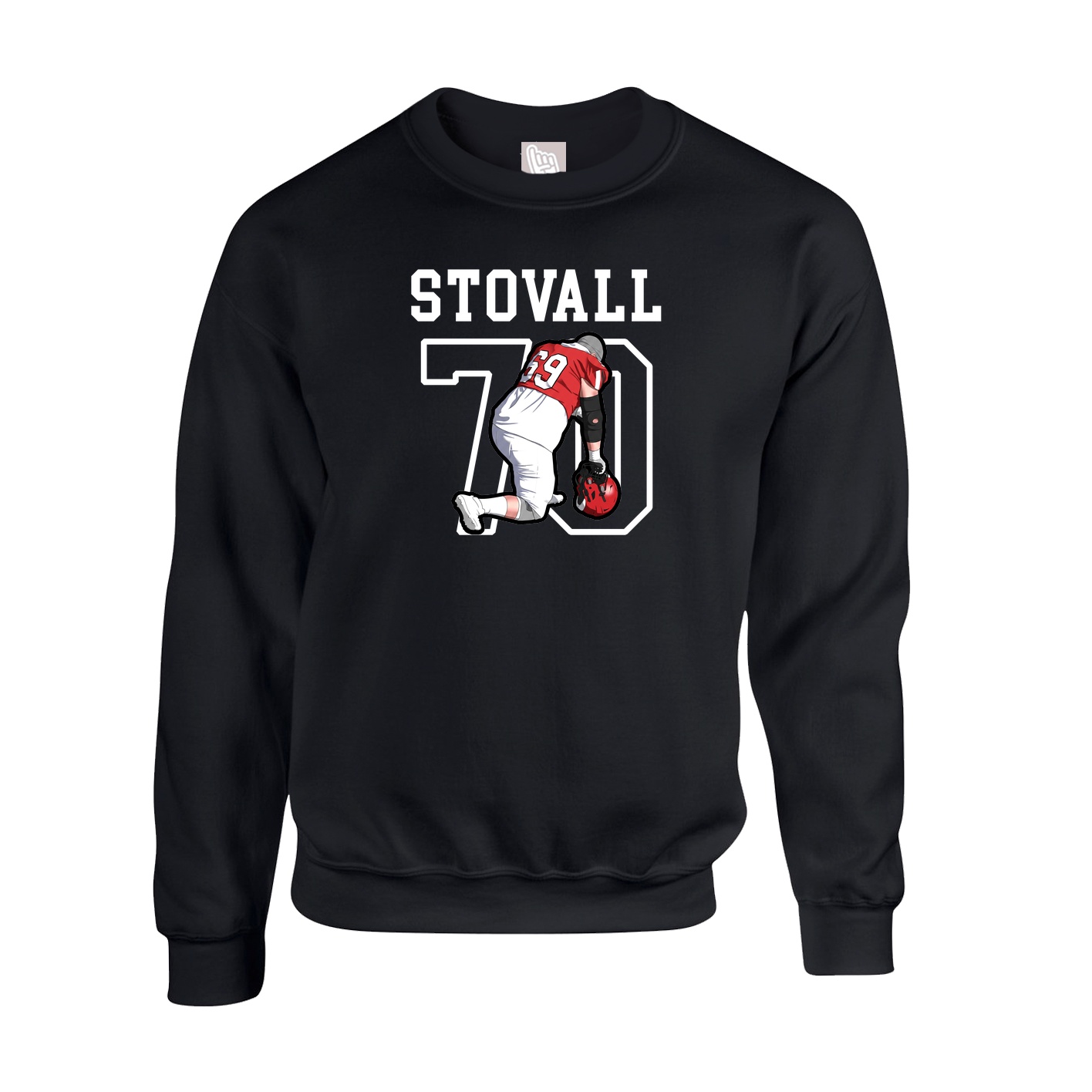 Fleece Crew — Shirsey in Black