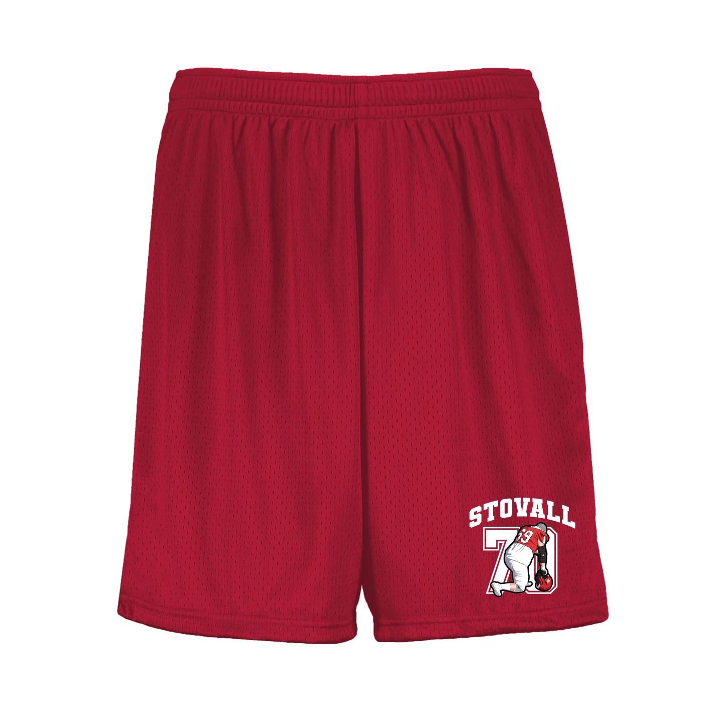 Shorts — Number in Red