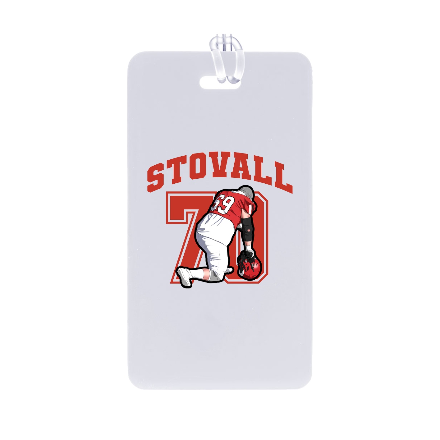 Bag Tag — Number in Classic
