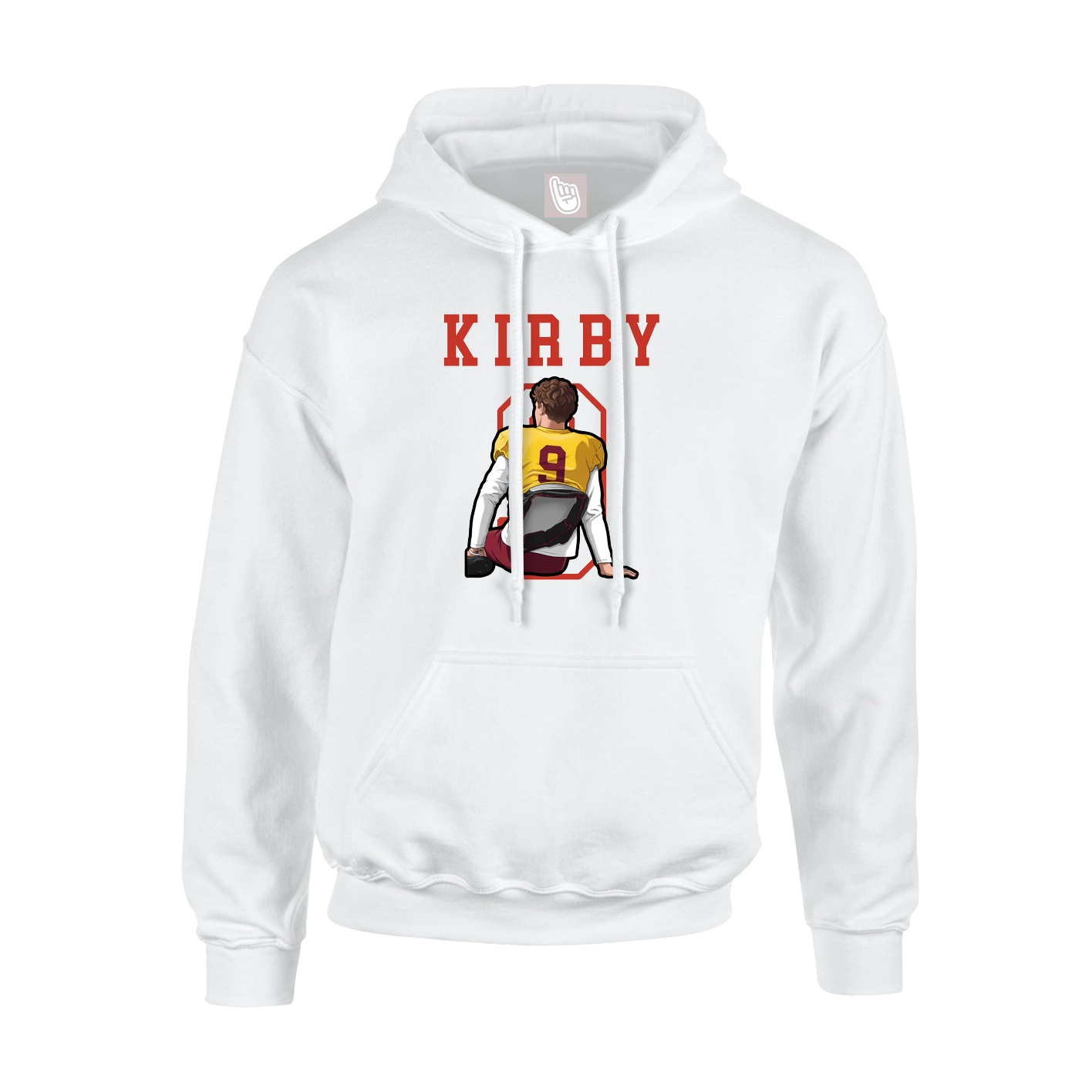 Hoodie — Shirsey in White