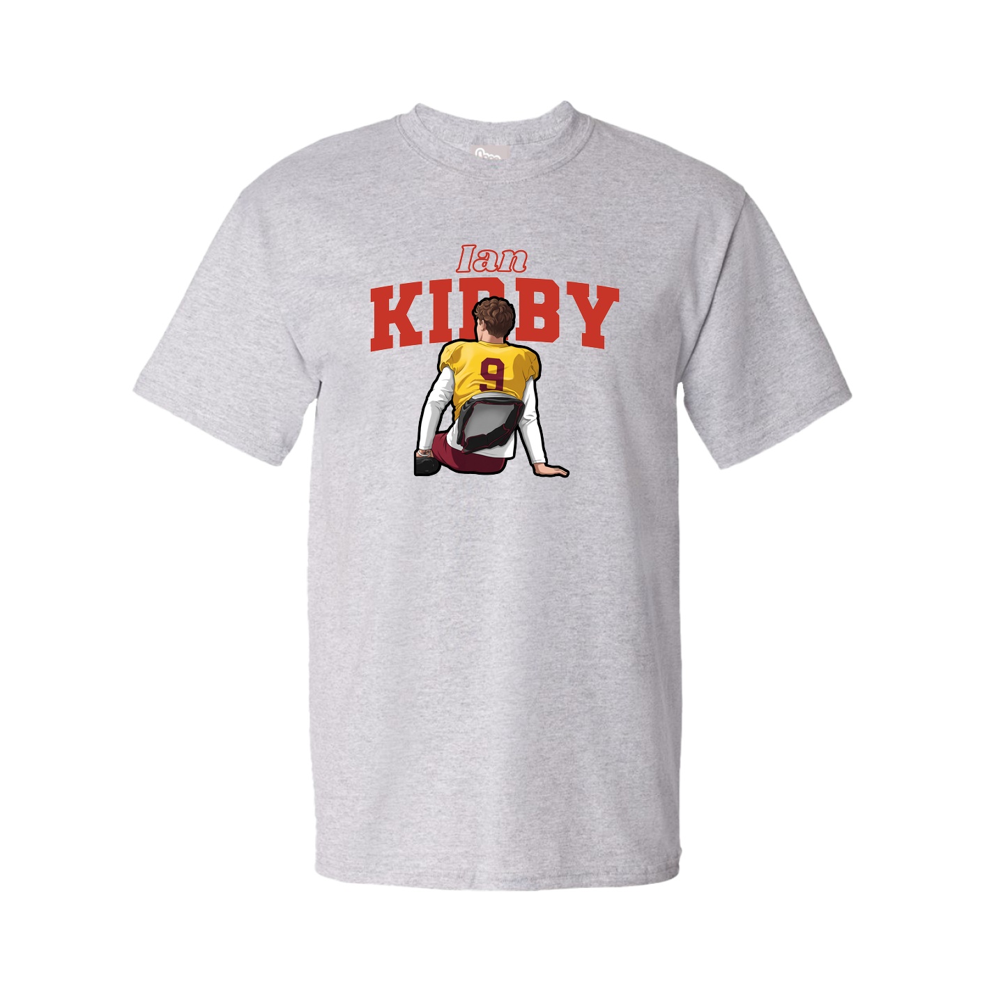 Tee — Name Arch in Grey