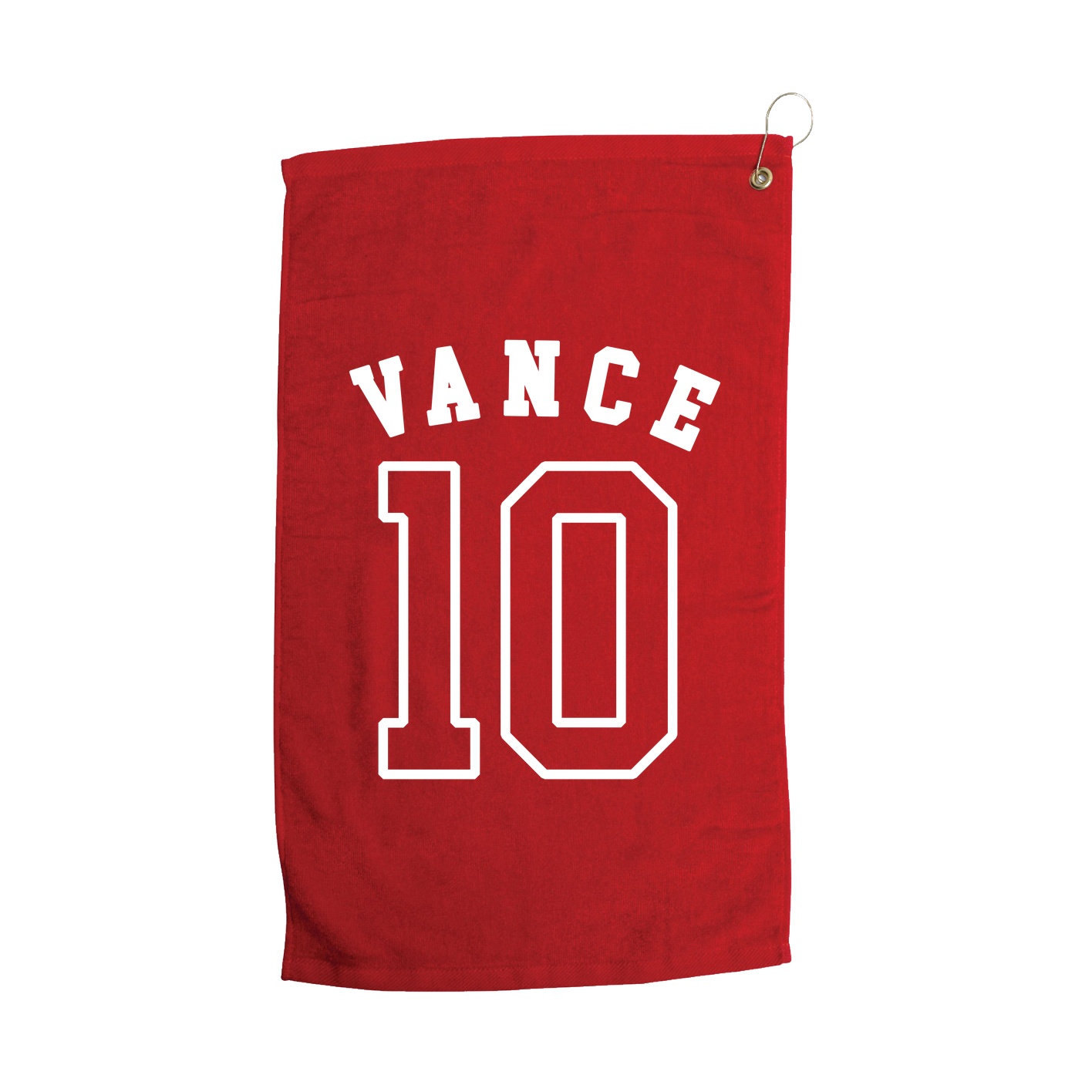 Golf Towel — Shirsey Arch in Red
