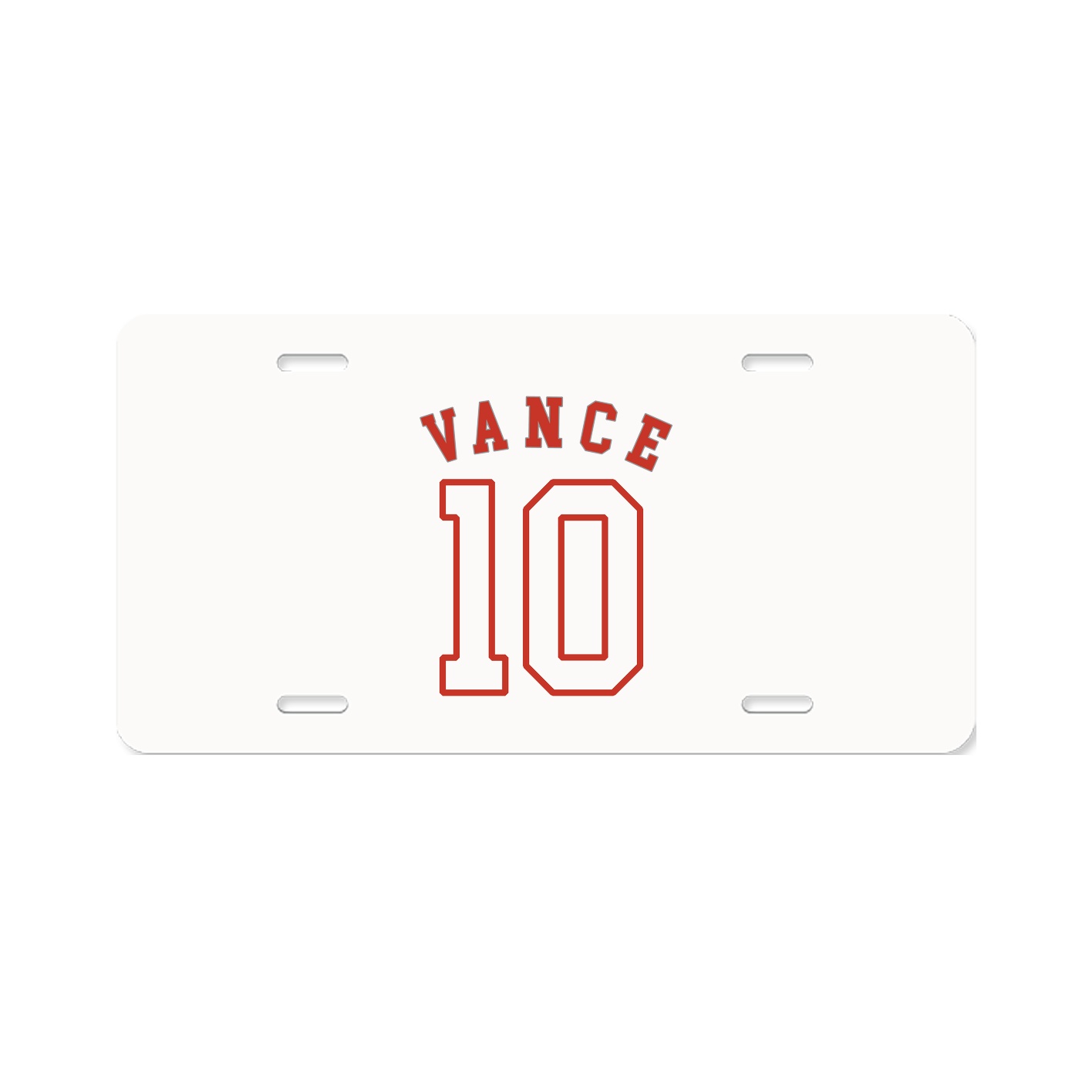 License Plate — Shirsey Arch in Classic