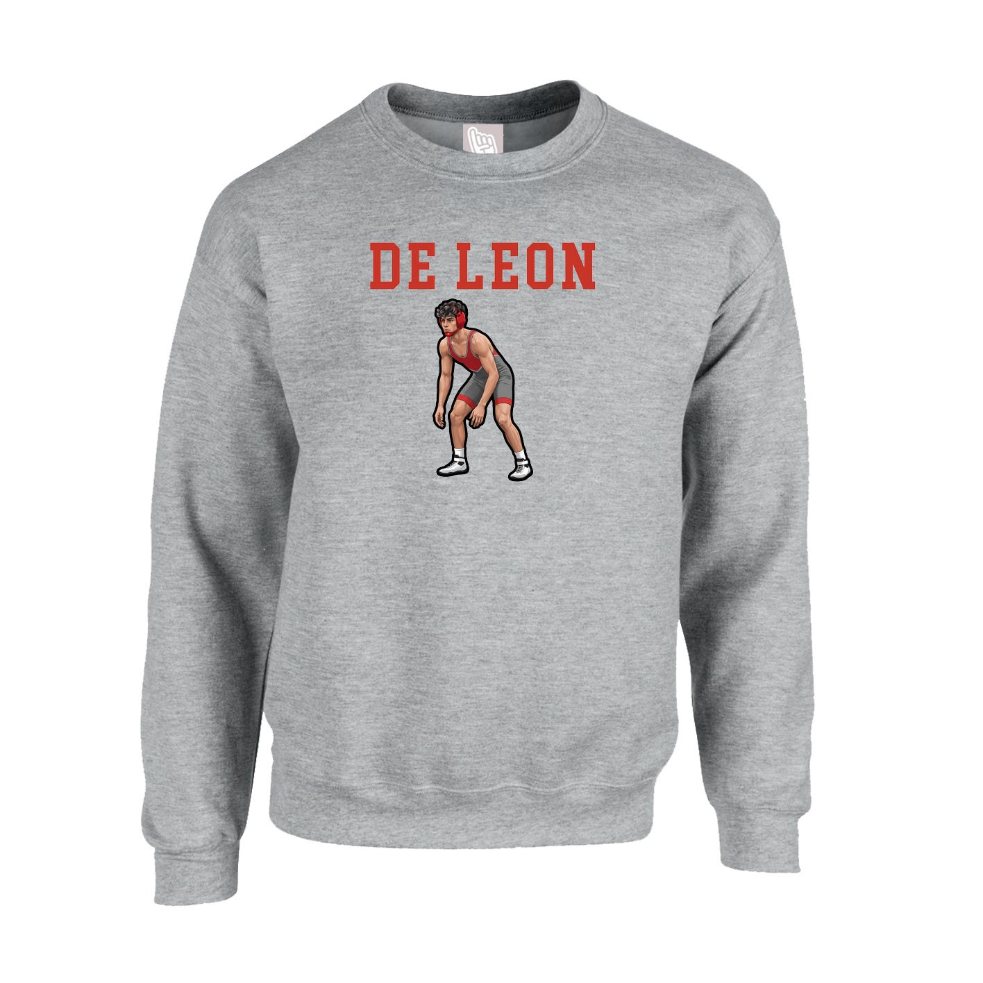 Fleece Crew — Shirsey in Grey