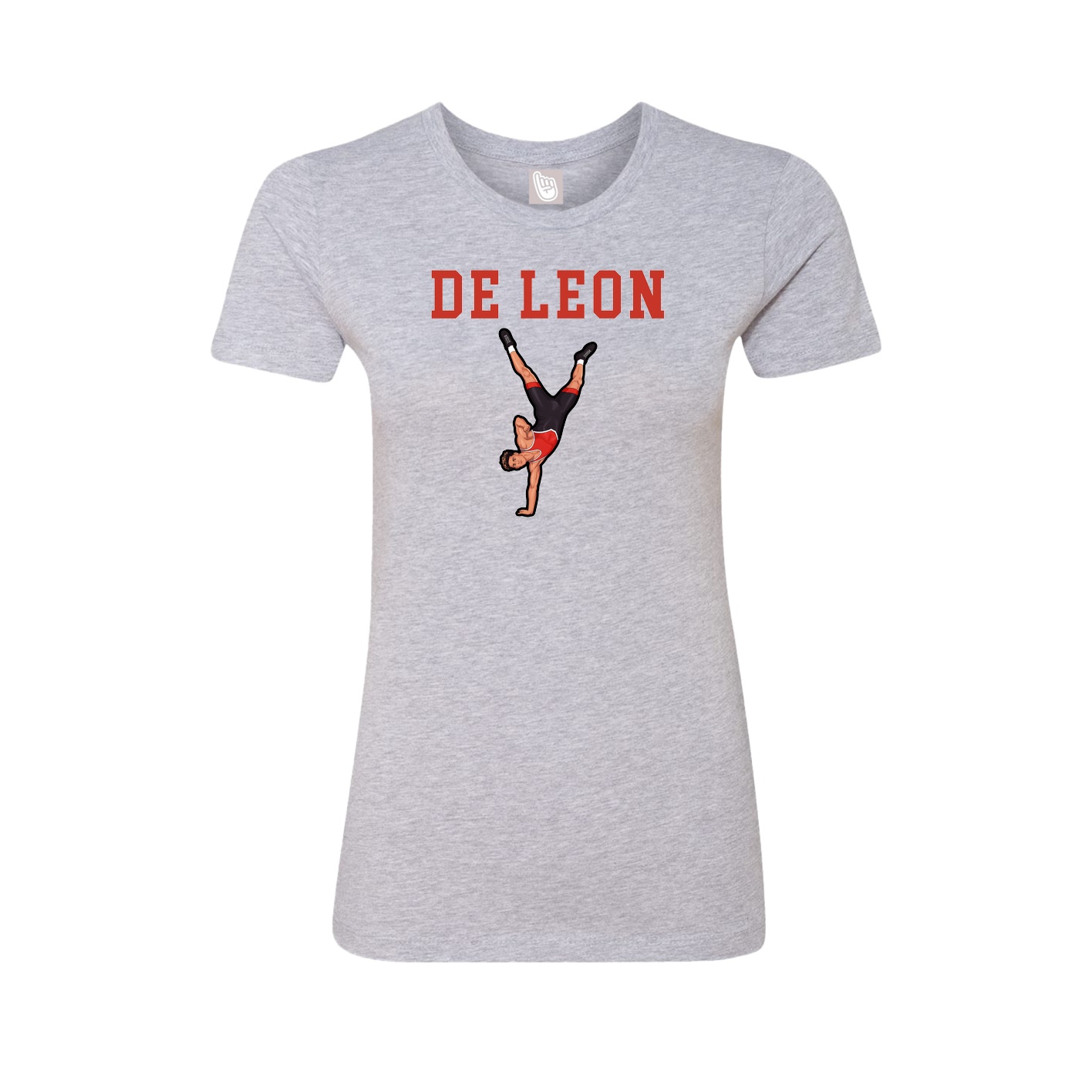 Fitted Women's Tee — Shirsey in Grey
