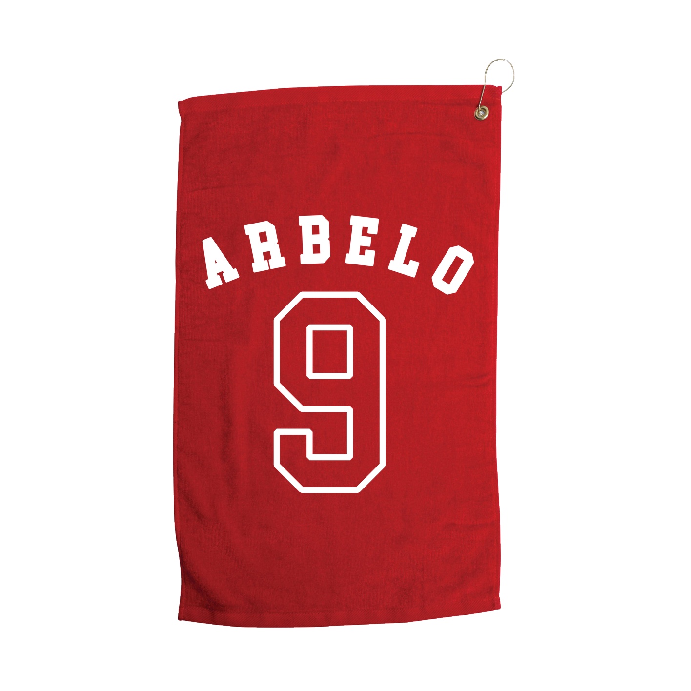Golf Towel — Shirsey Arch in Red