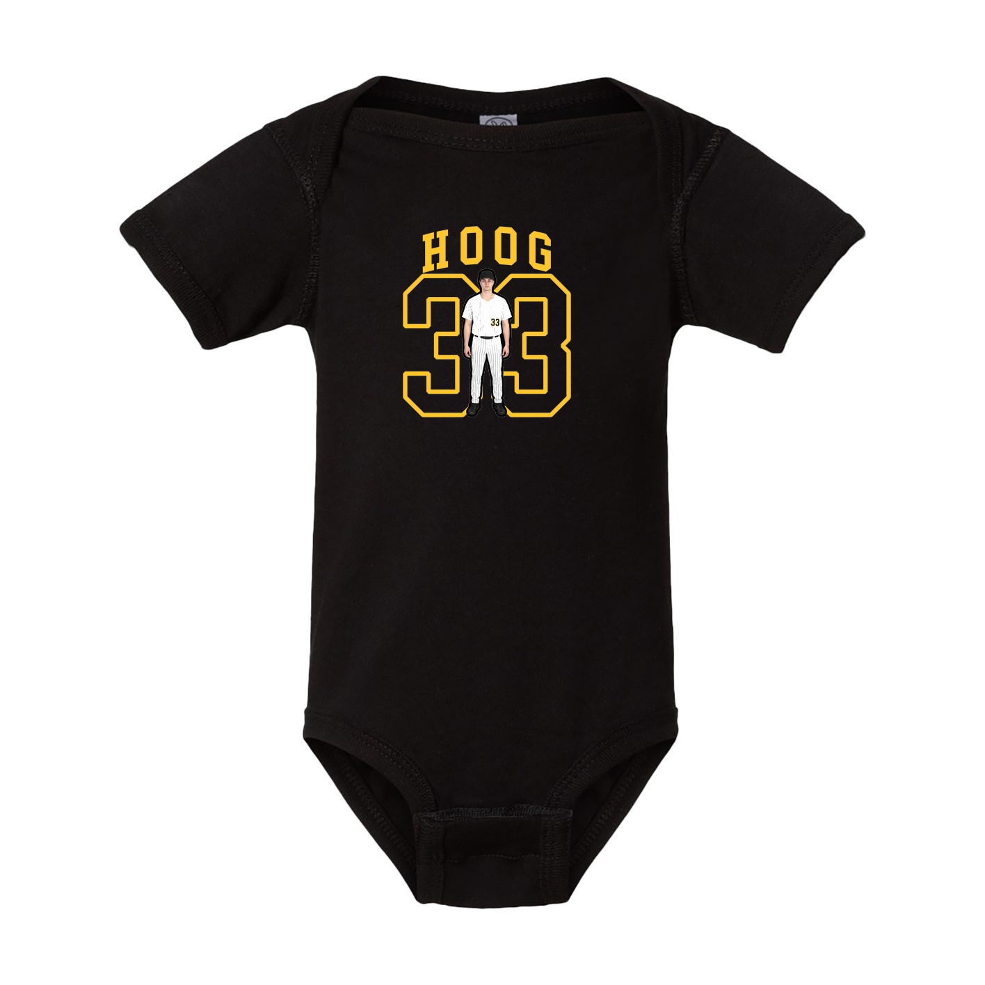 Baby Onesie — Shirsey in Black