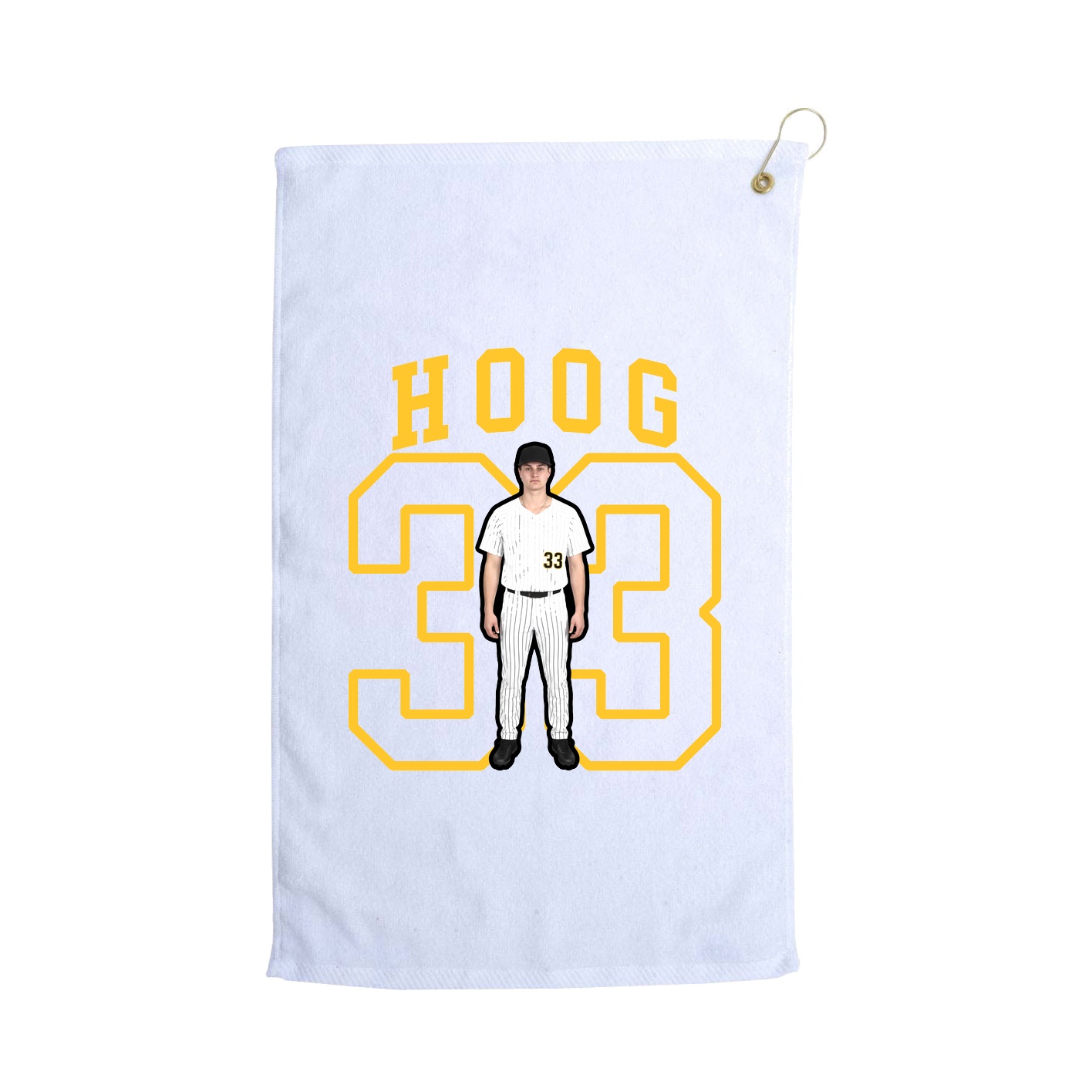 Golf Towel — Shirsey in White