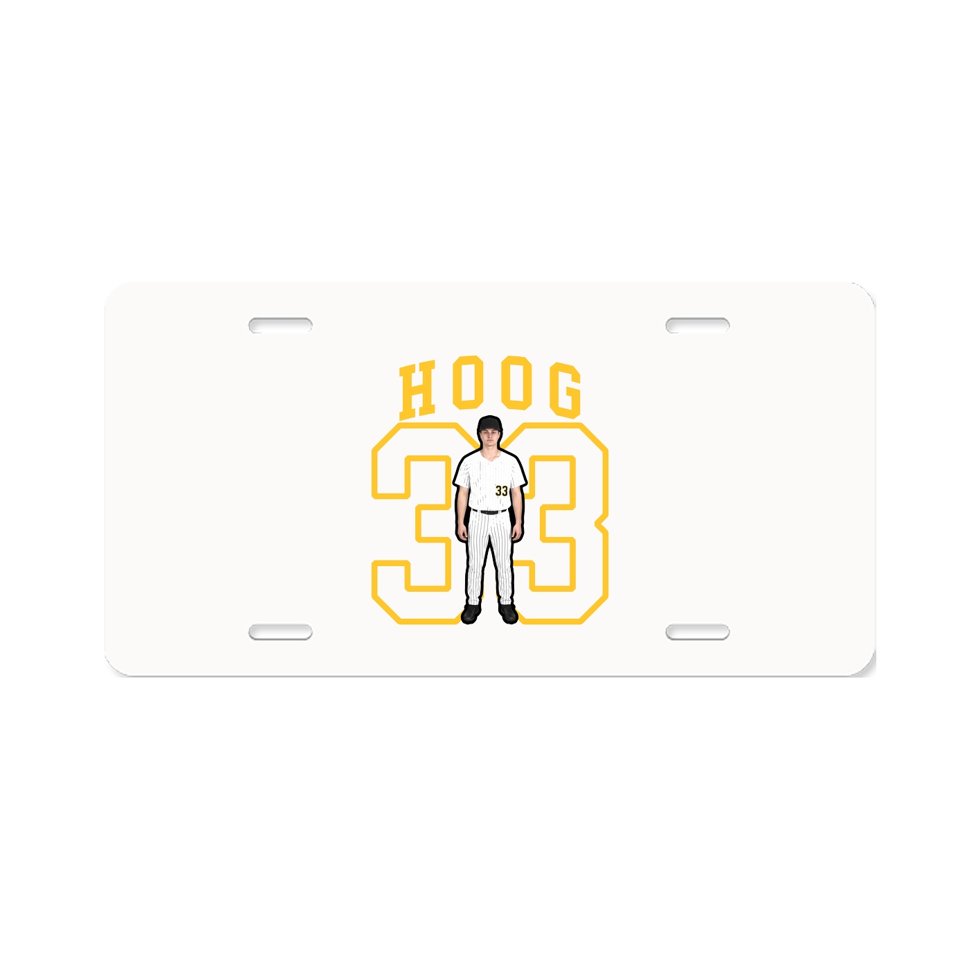 License Plate — Shirsey in Classic