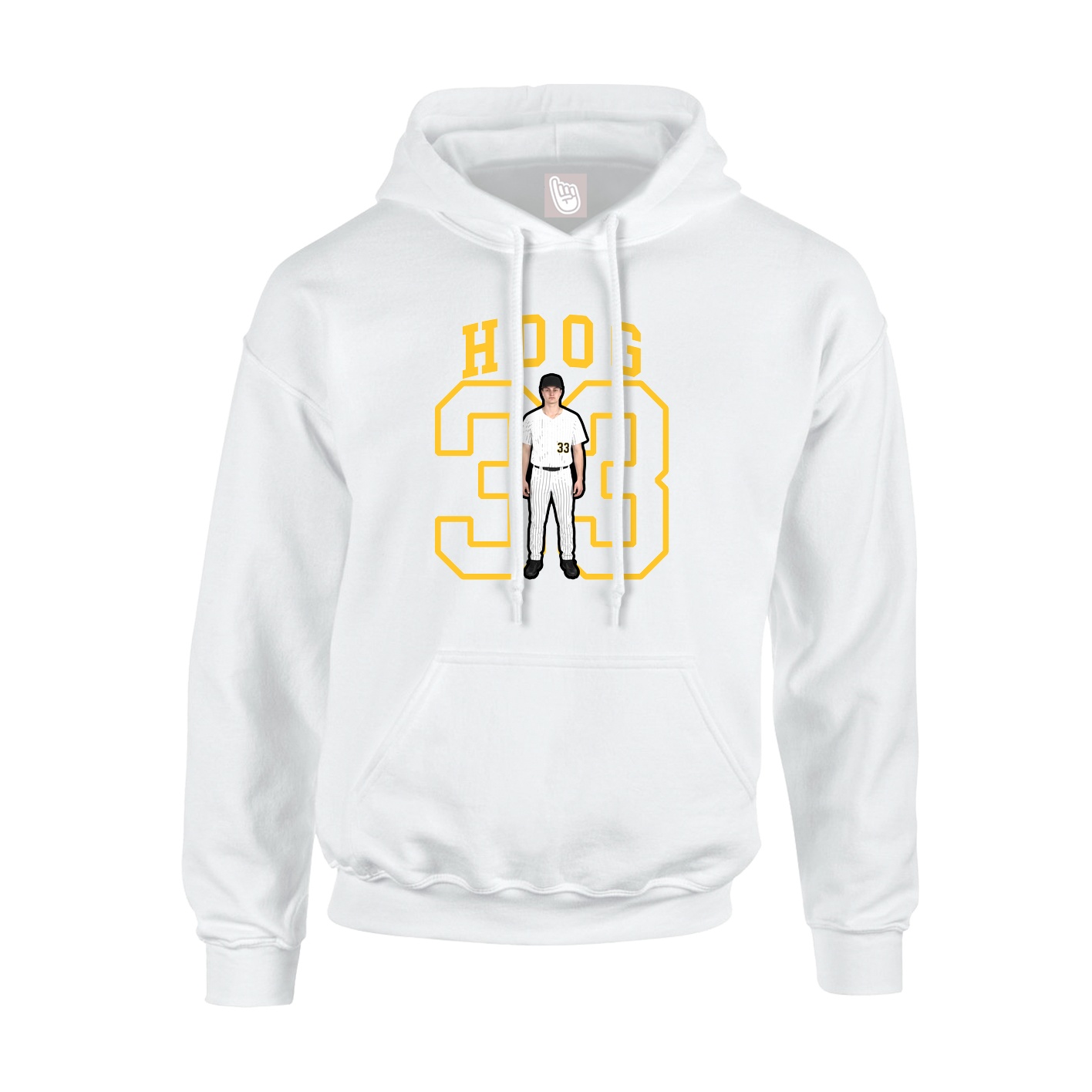 Youth Hoodie — Shirsey in White